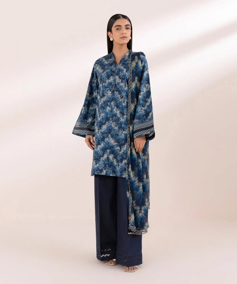 2 Piece - Printed Lawn Suit-0U2Ddy24V416