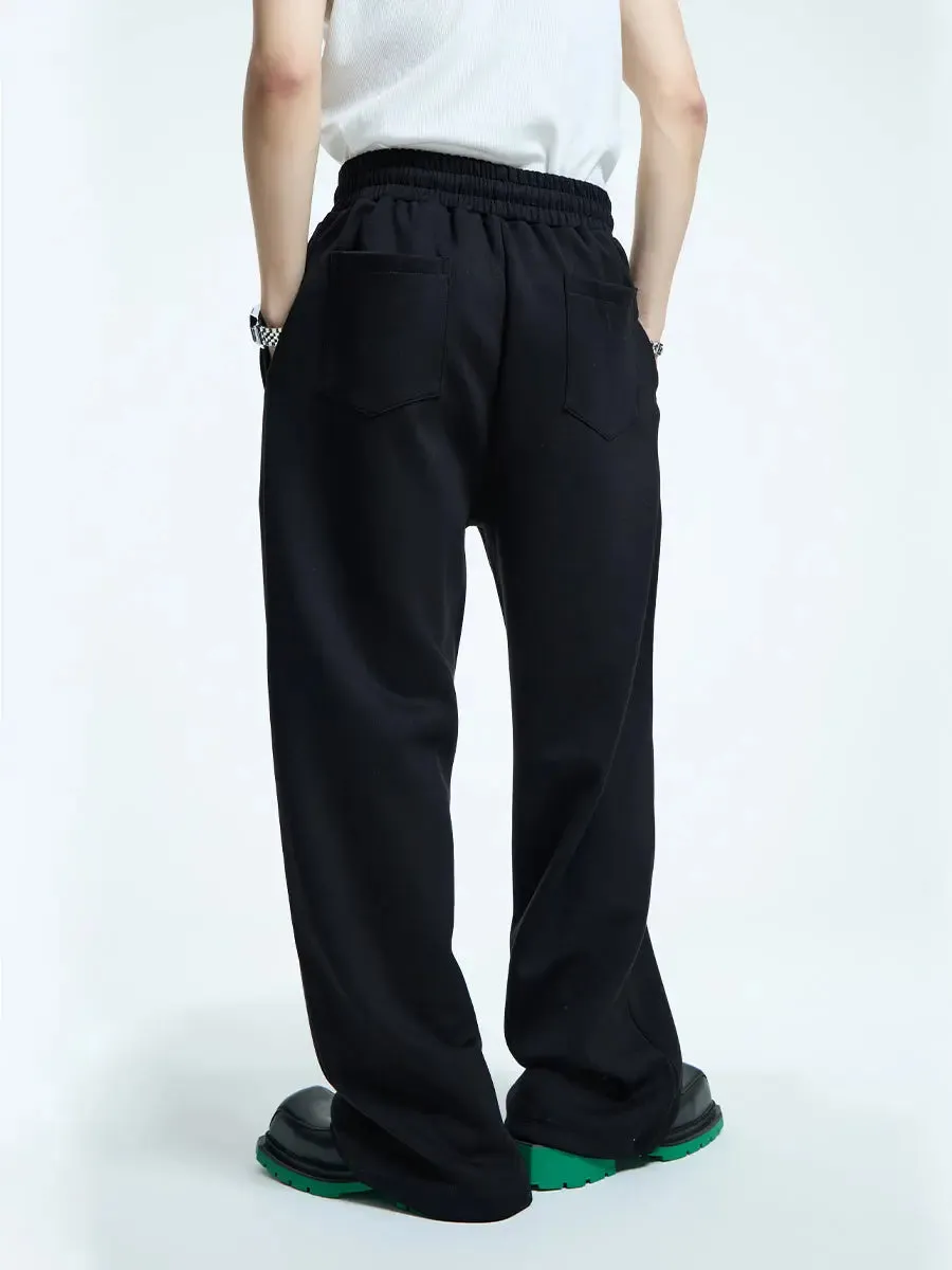 【23s September.】Simple Casual Trousers Top Sports Suit