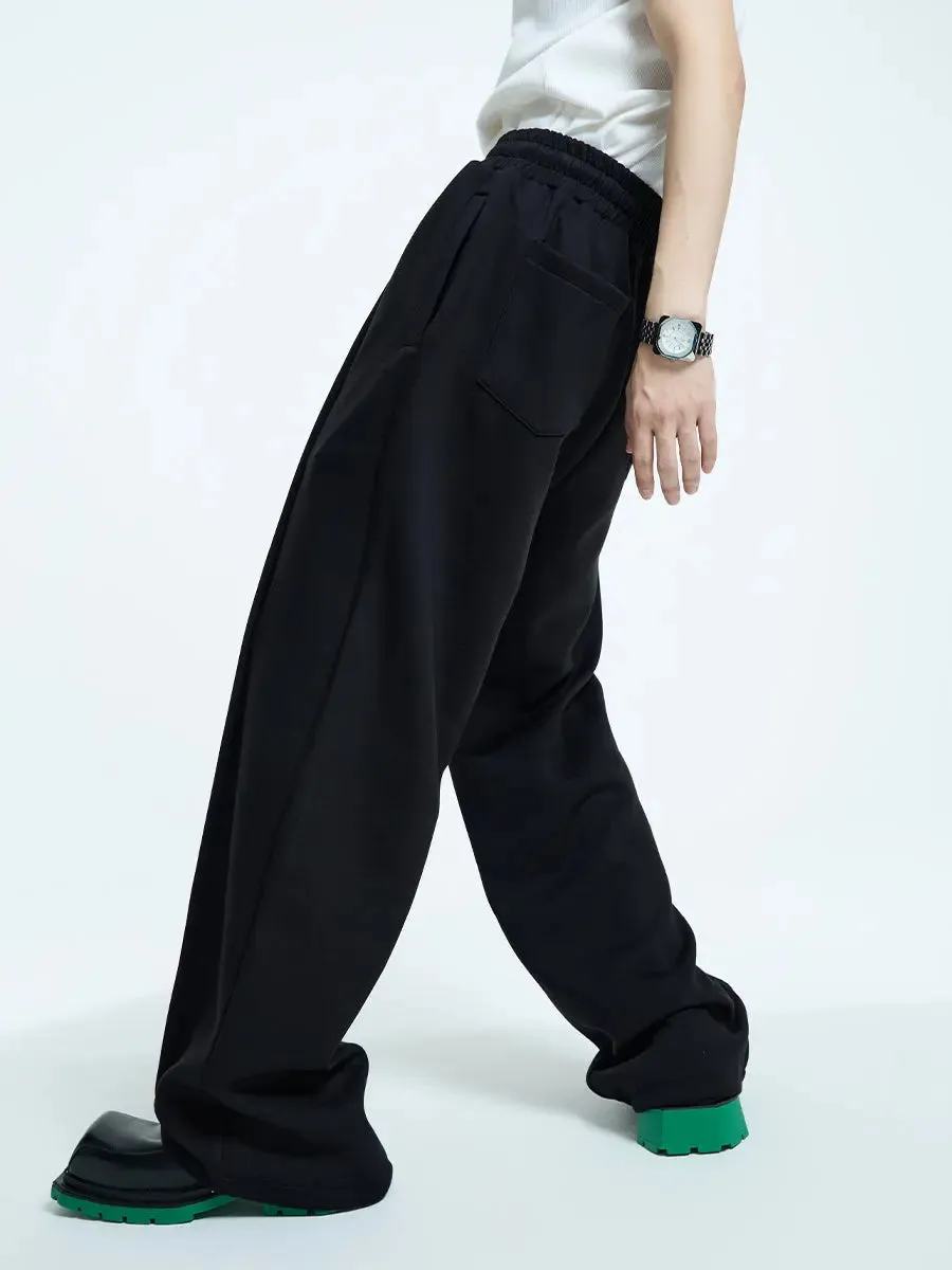 【23s September.】Simple Casual Trousers Top Sports Suit