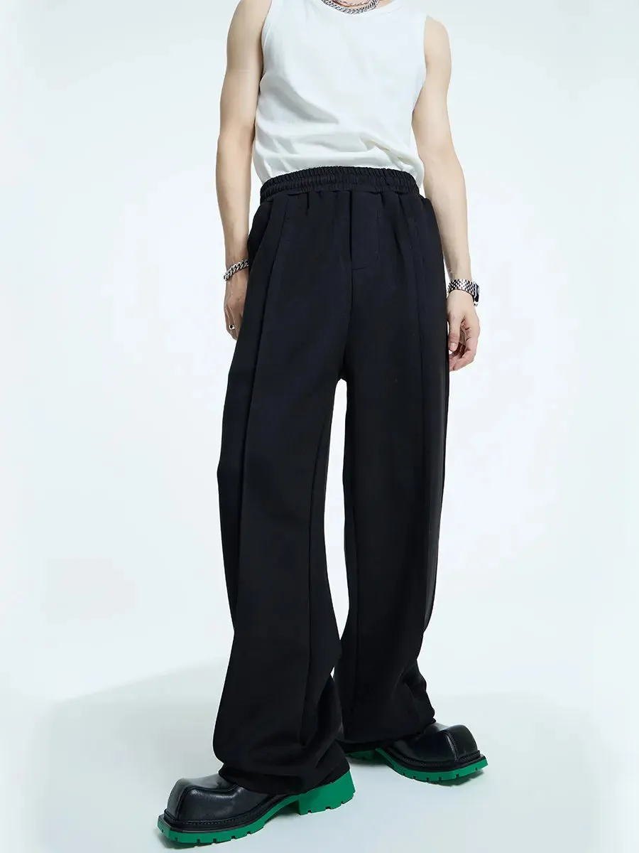 【23s September.】Simple Casual Trousers Top Sports Suit