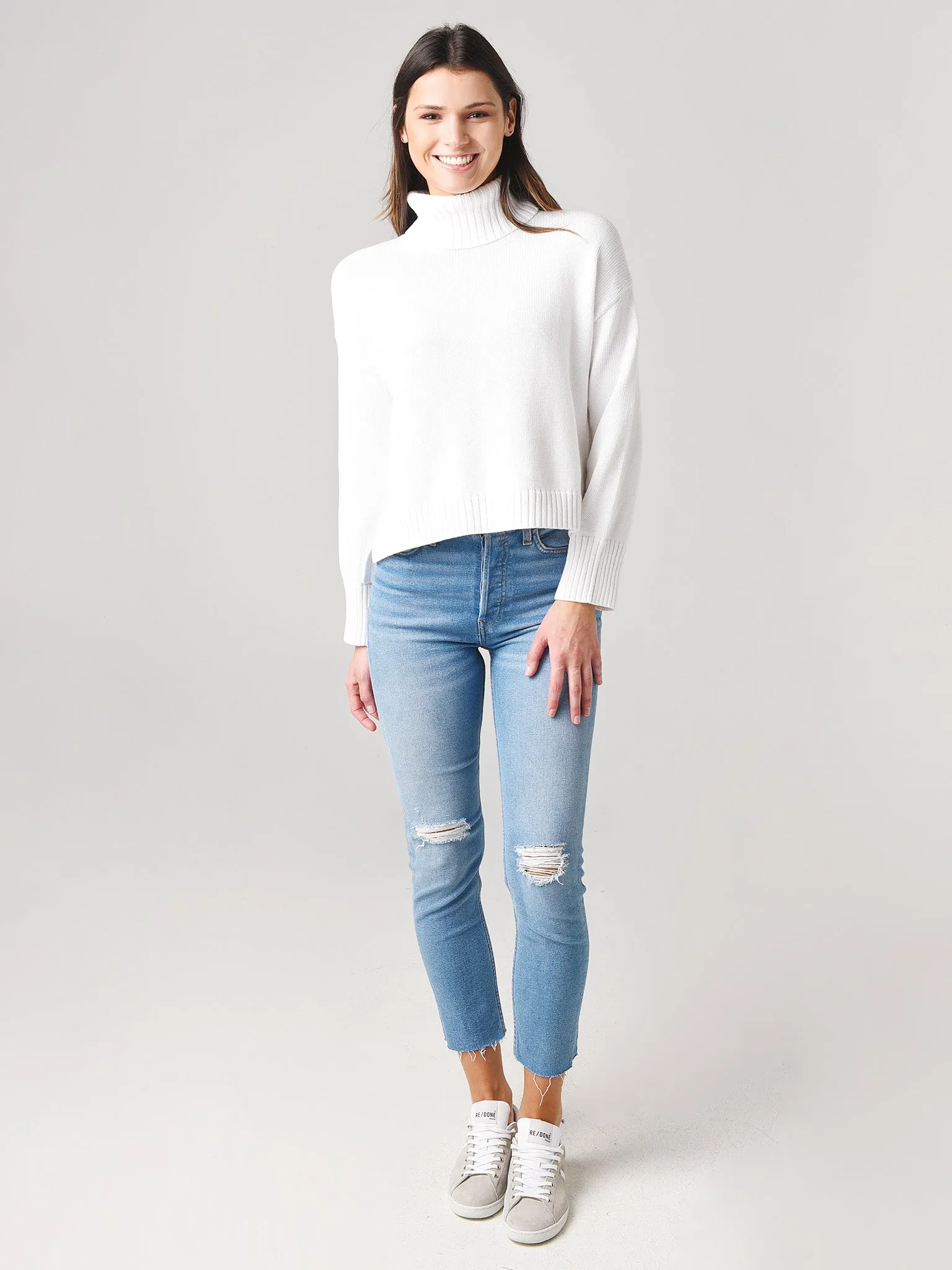 525 Women's Long Sleeve Turtleneck Sweater