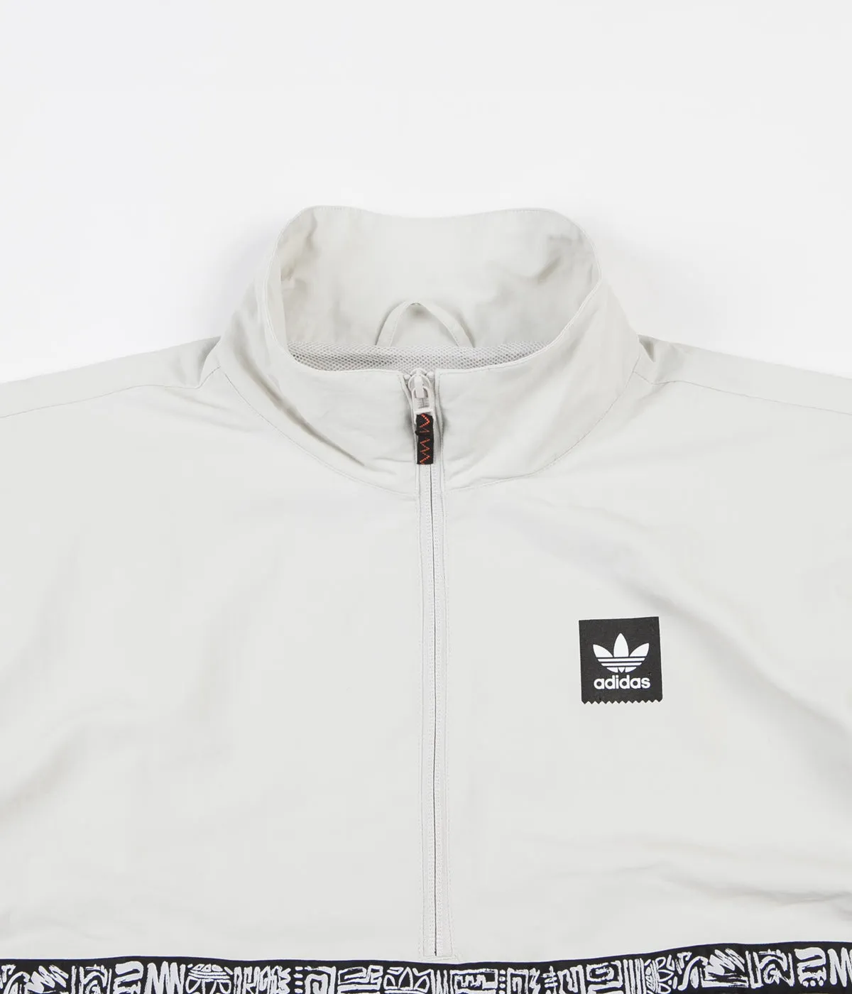 Adidas Dakari Windbreaker Jacket - Raw White / Raw Grey