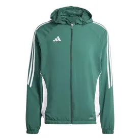 ADIDAS TIRO 24 WINDBREAKER TEAM DARK GREEN WHITE