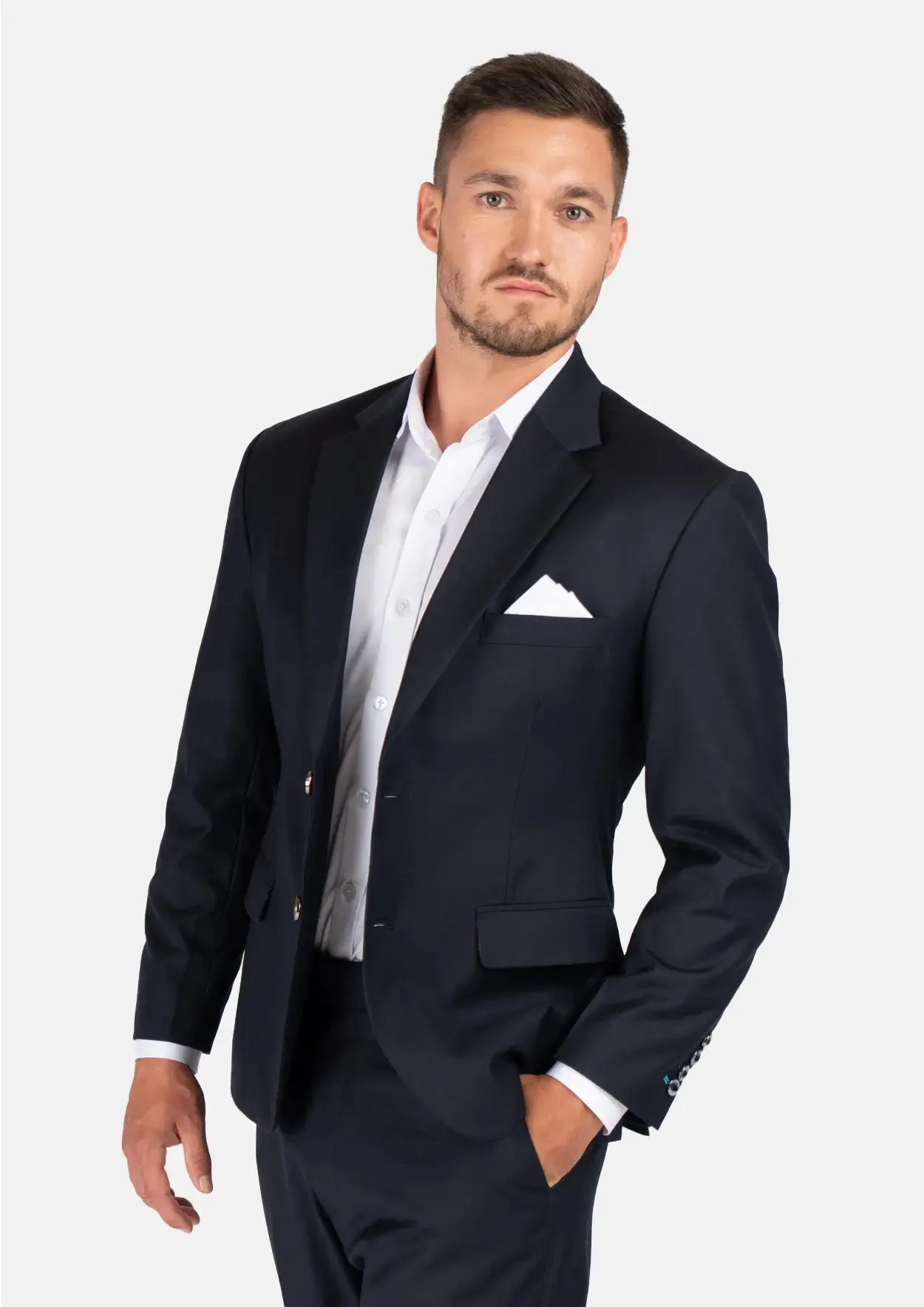 Astor Dark Navy Twill Suit