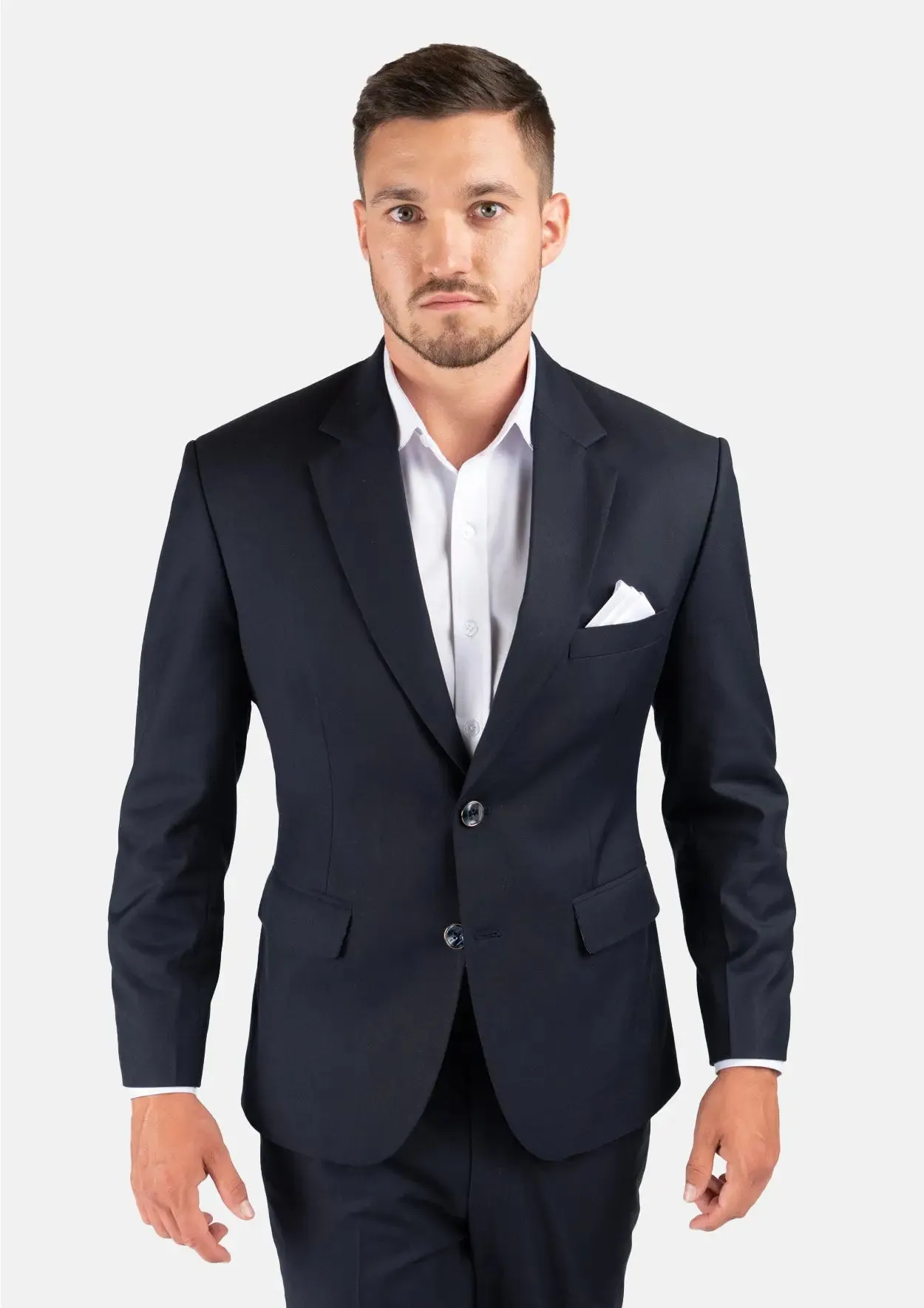 Astor Dark Navy Twill Suit