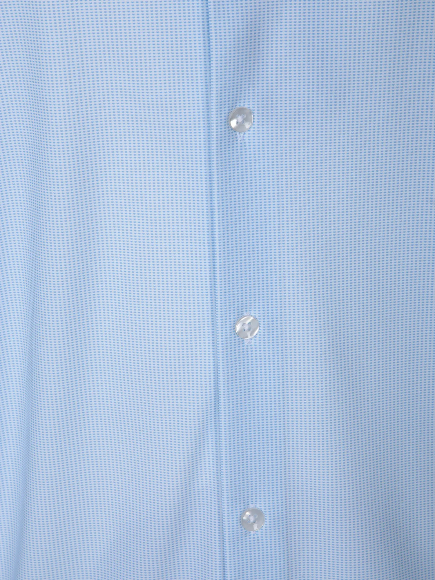 Blue and White Striped Cotton Shirt