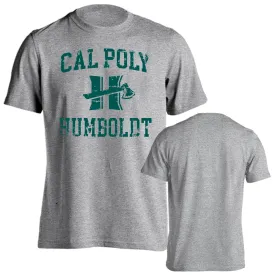 Cal Poly Humboldt Lumberjacks Distressed Retro Short Sleeve T-Shirt