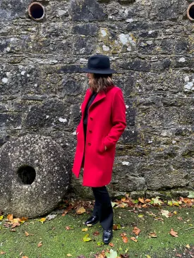 Christina Felix Coat Red