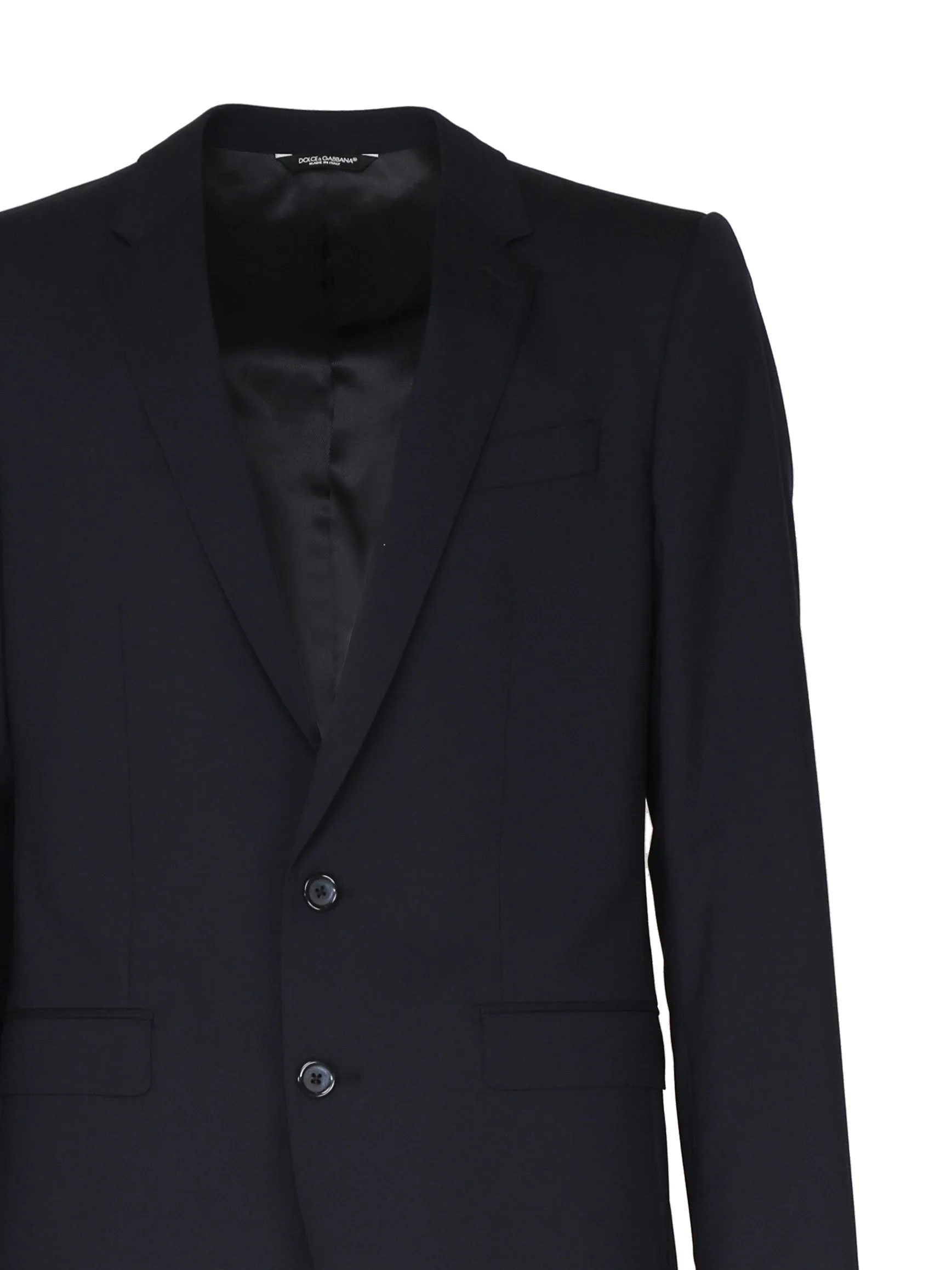 Dark Blue Single-Breasted Suit