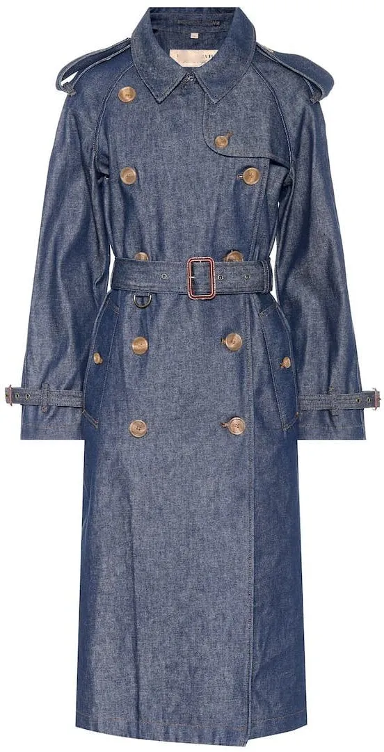 Denim Trench Coat