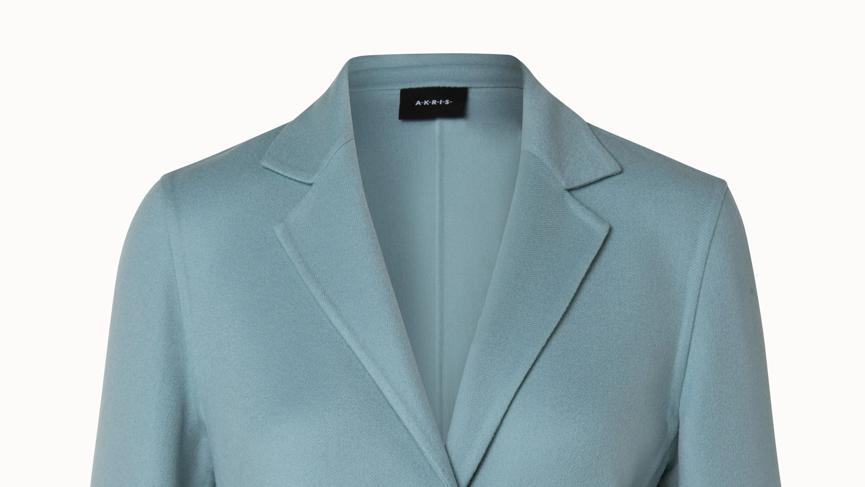 Ed Cashmere Double Face Single Breasted Coat