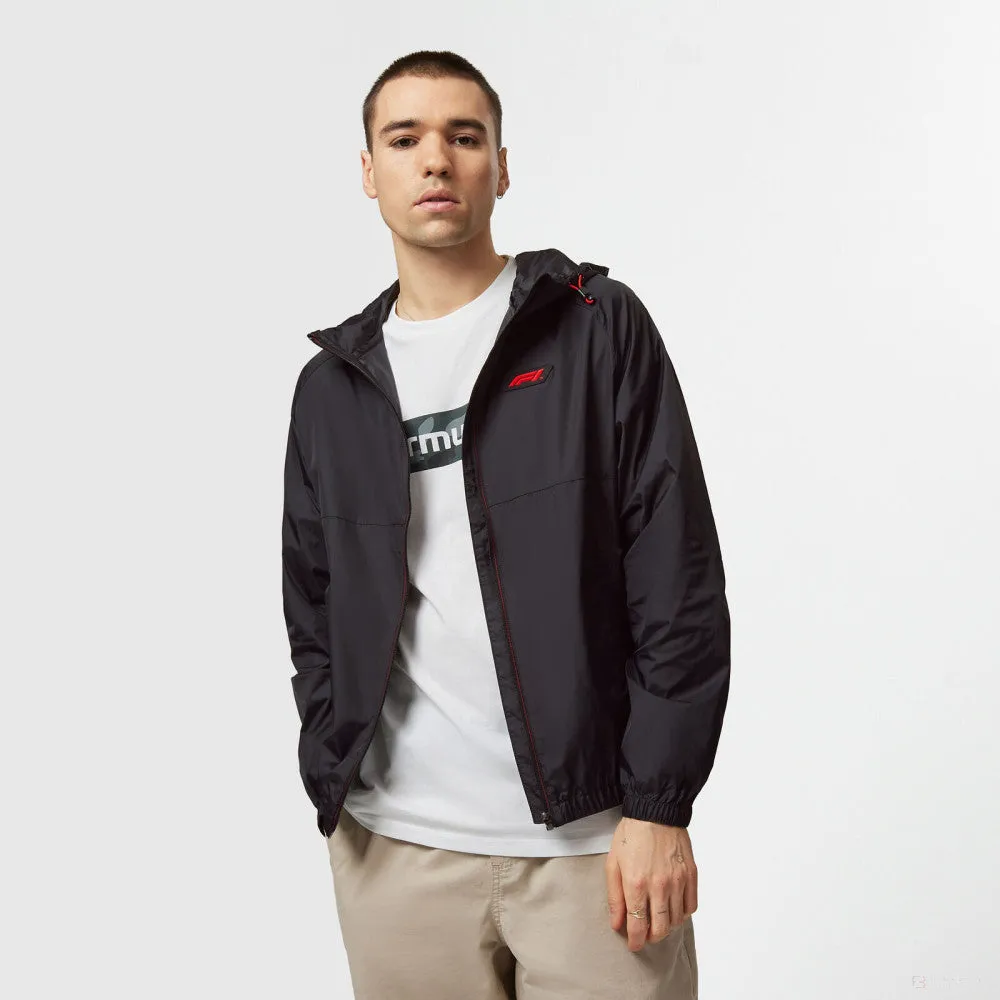 F1 Windbreaker Jacket, Black