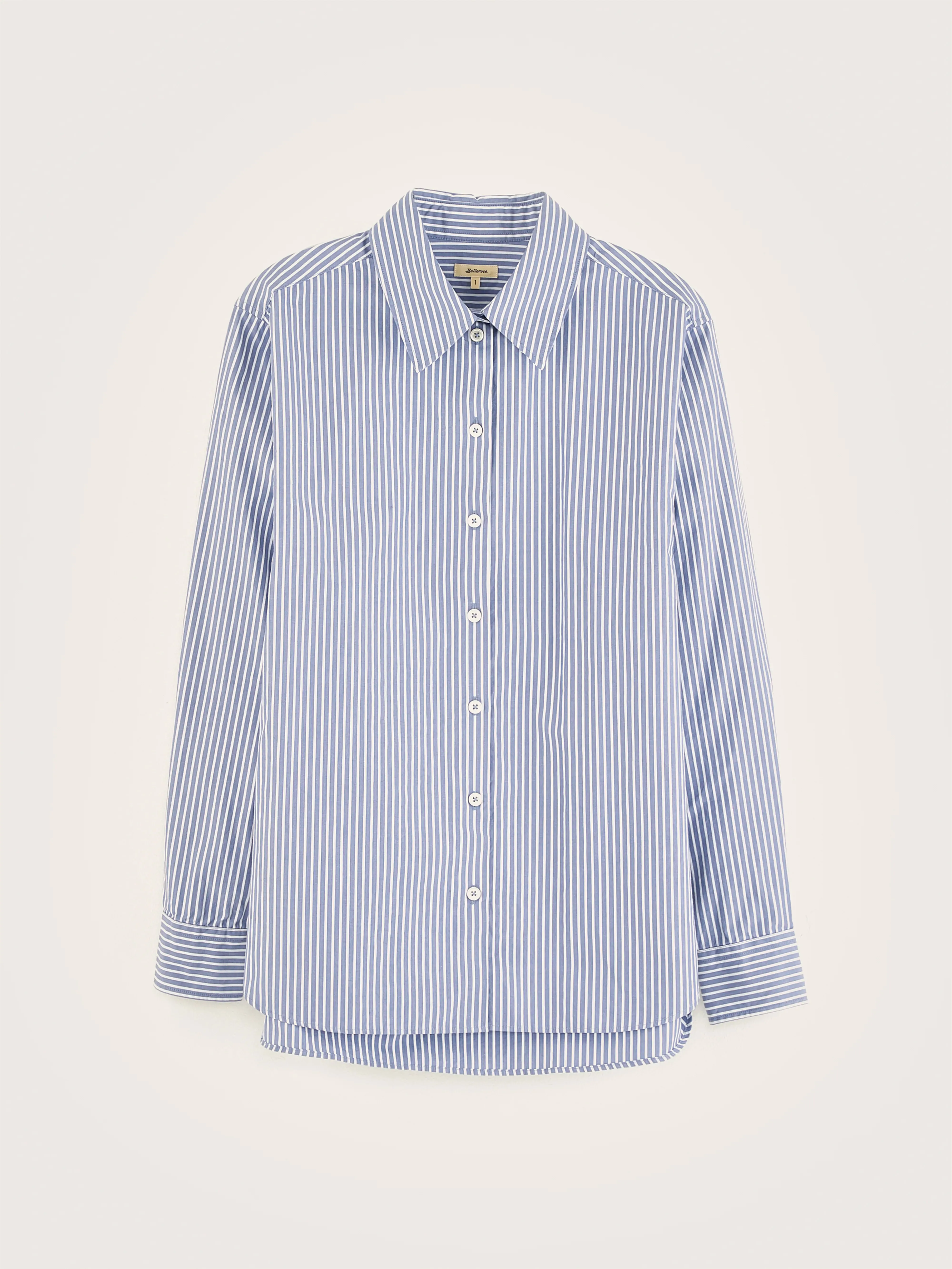 Gedeon poplin shirt (242 / W / STRIPE K)