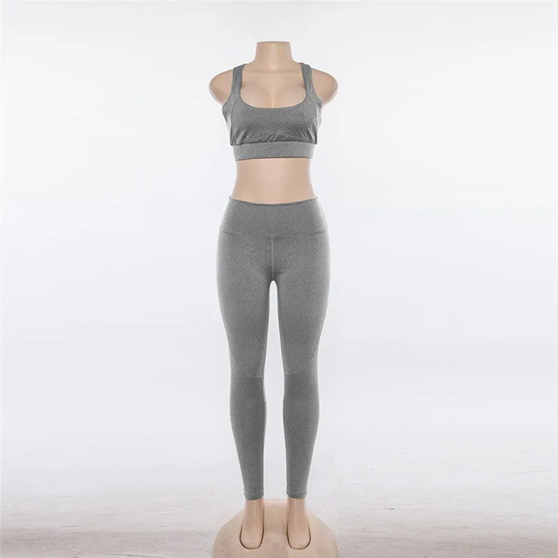 Gym Fitness Clothing Women's Yoga Suit Set