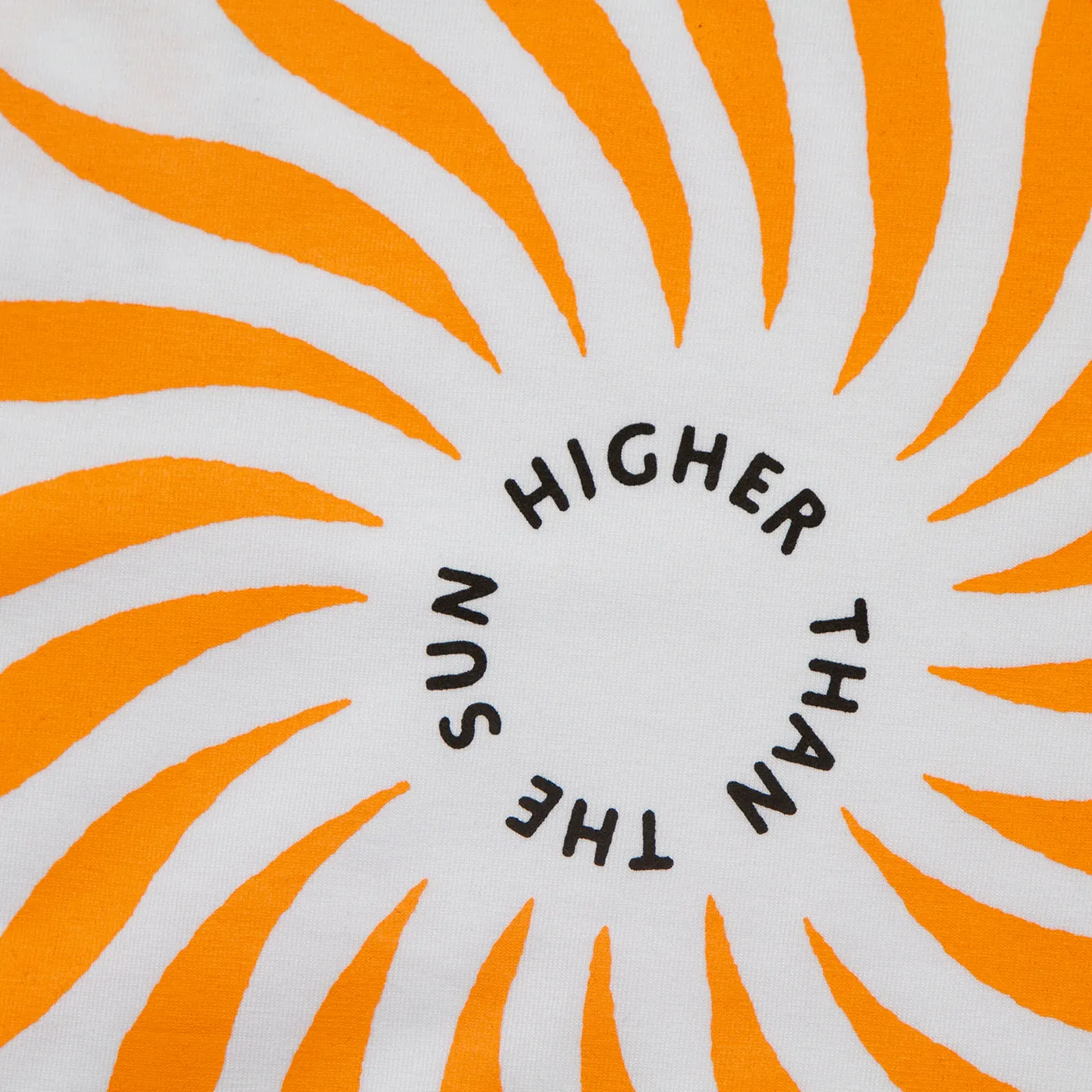 Higher Than The Sun Back Print - Tshirt - White