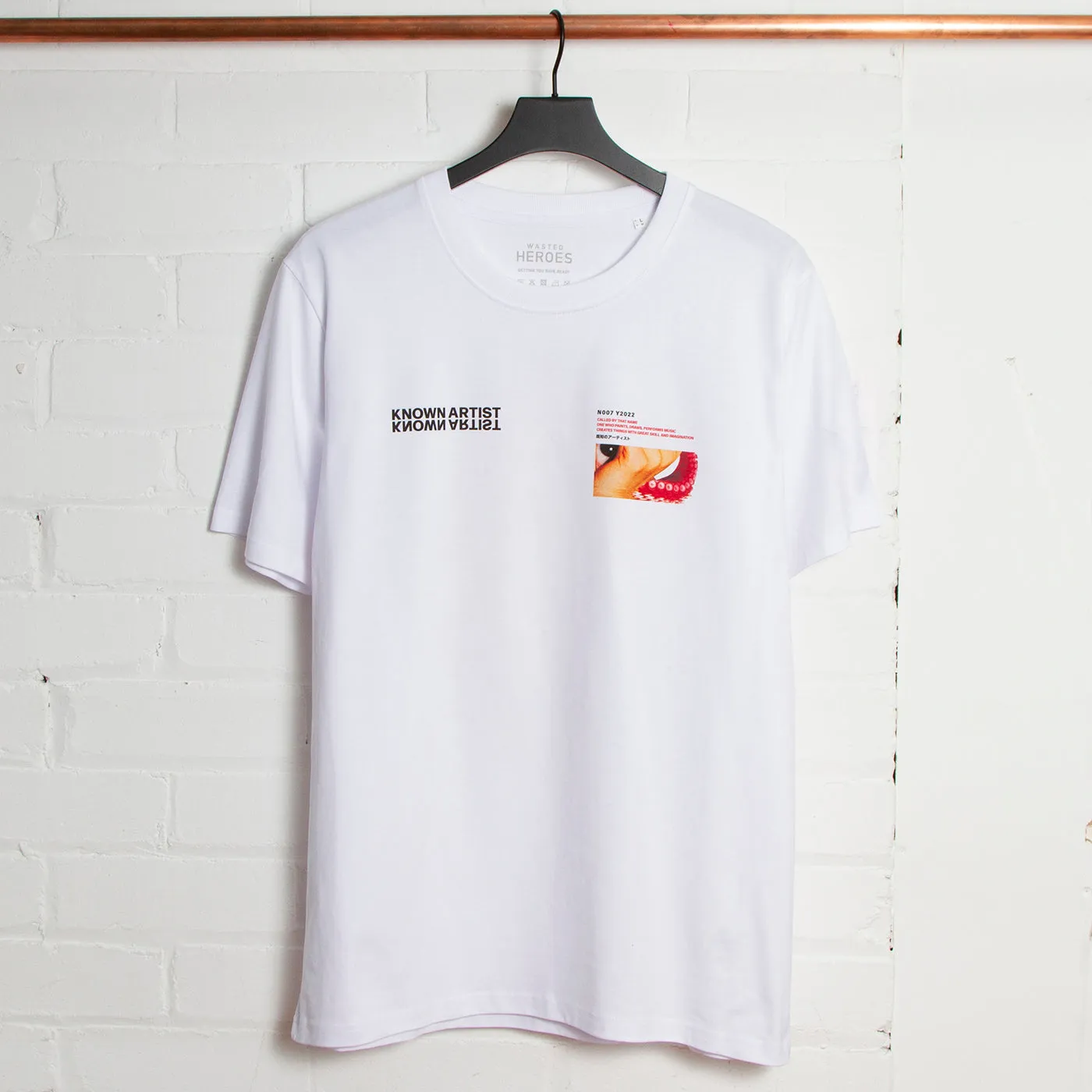 Known Artist 007 - Tshirt - White