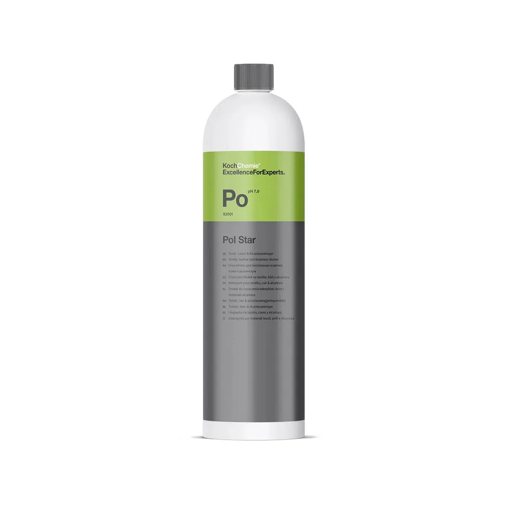 Koch-Chemie Pol Star Po (Textile, Leather & Alcantara Cleaner) 1L