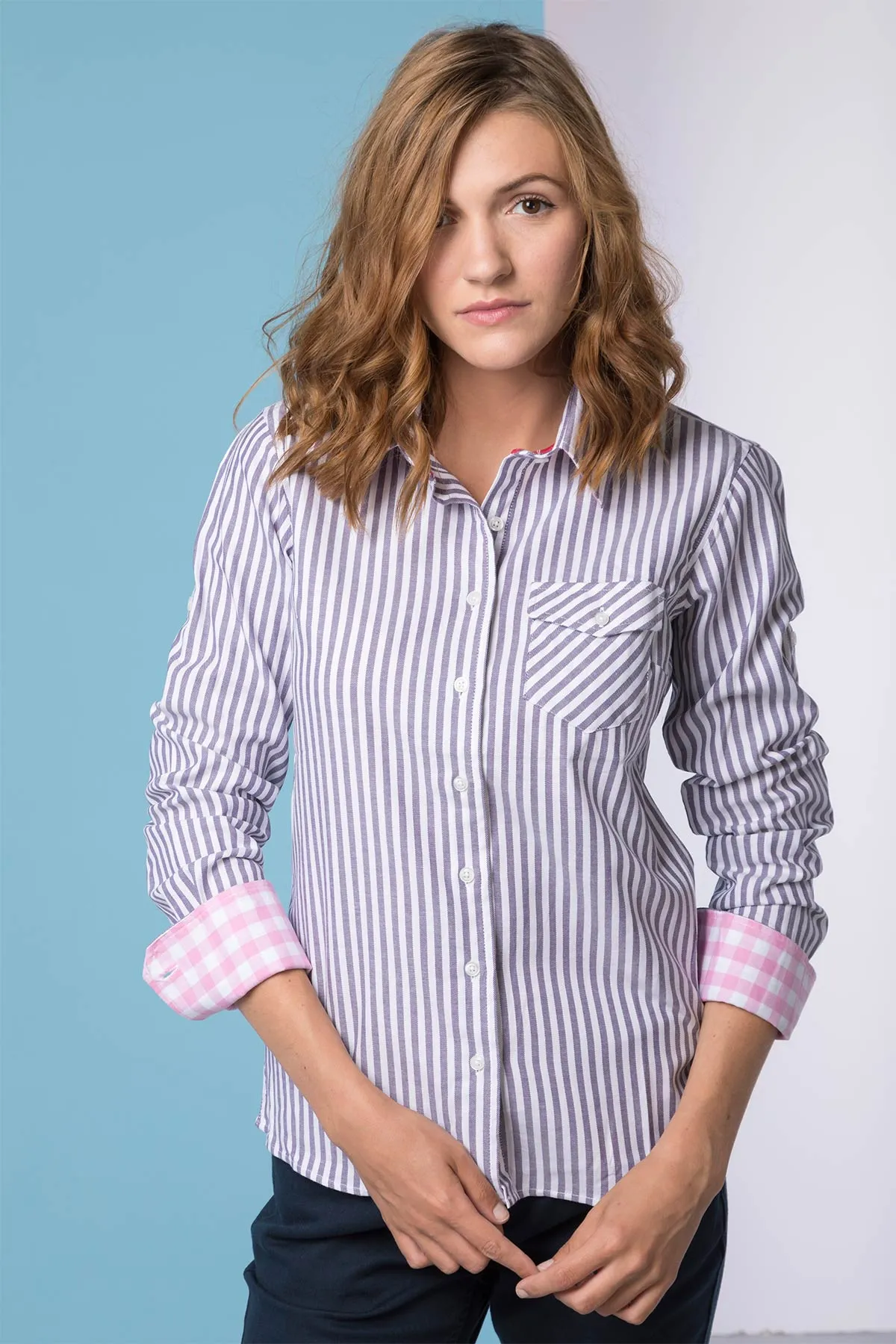 Ladies Striped Shirt - Lucy