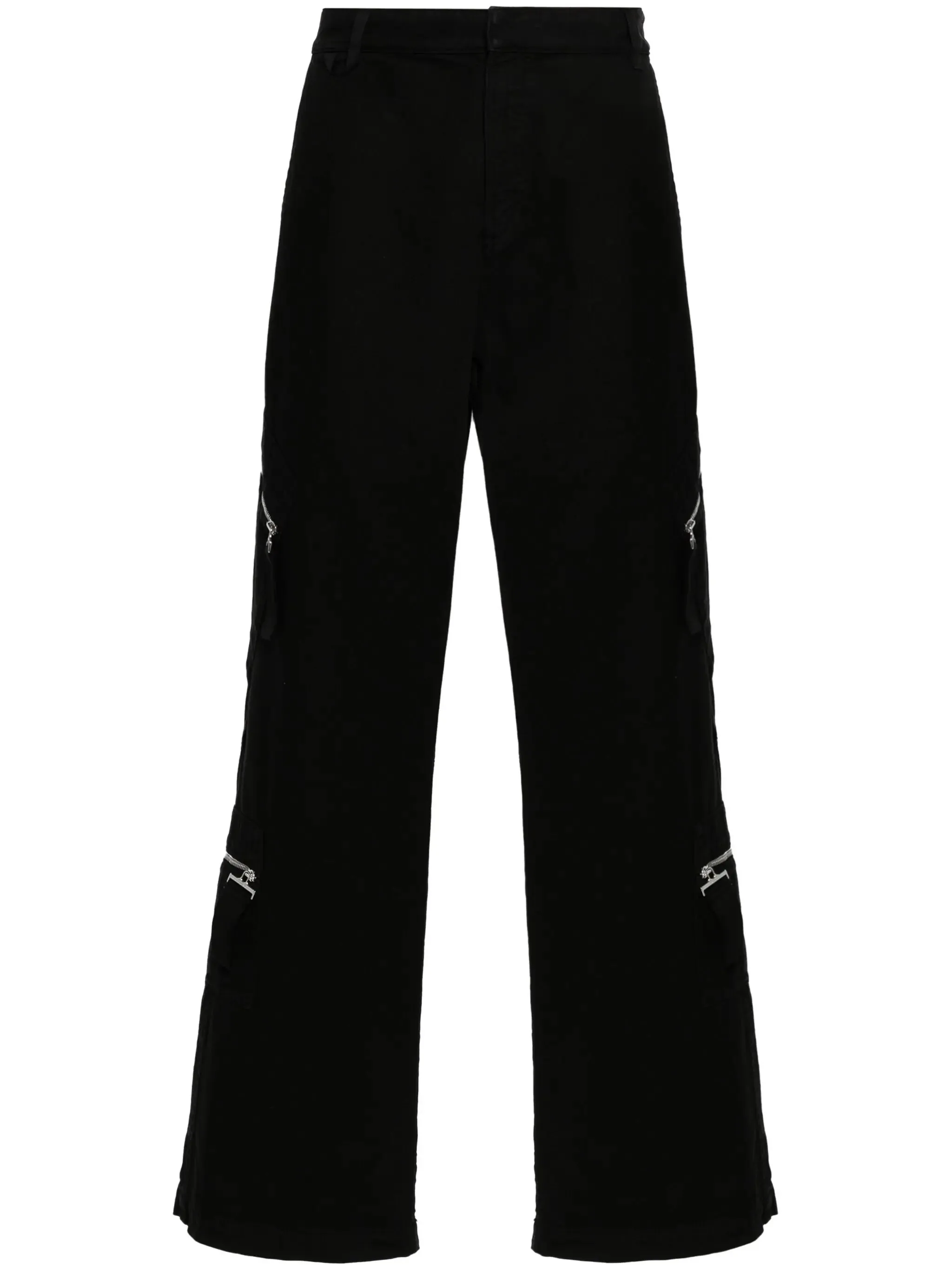 Le Cargo Marrone Straight-Leg Trousers