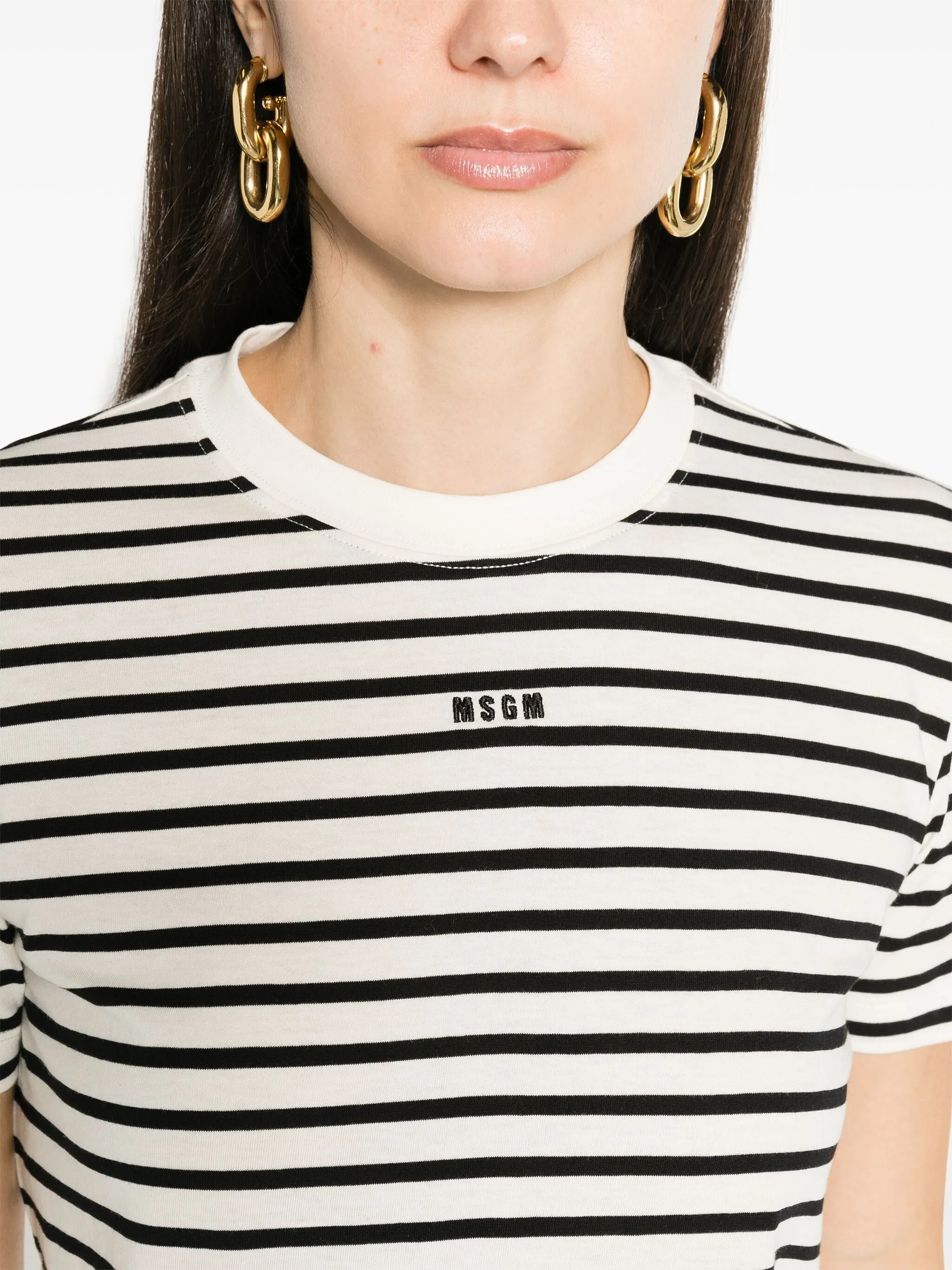 Logo Striped T-Shirt