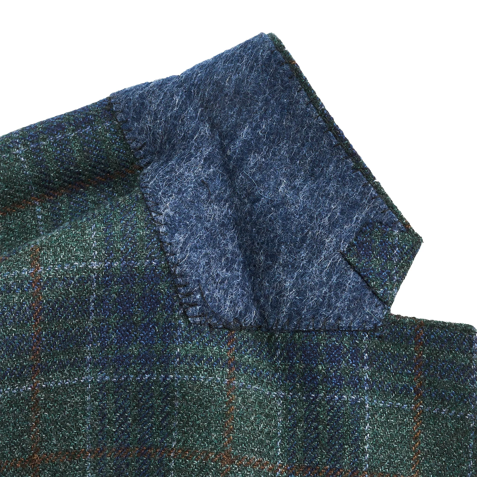 Loro Piana Posy Plaid Sport Coat - Posy Green