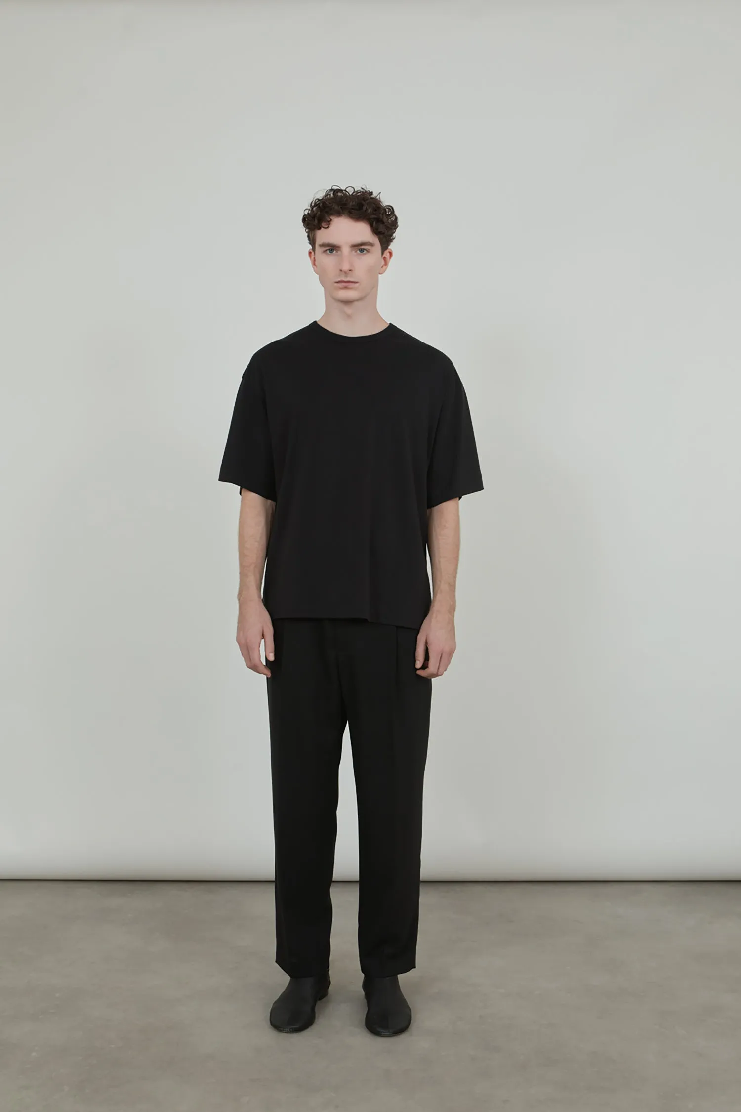 Lou T-shirt | Black - Cotton jersey