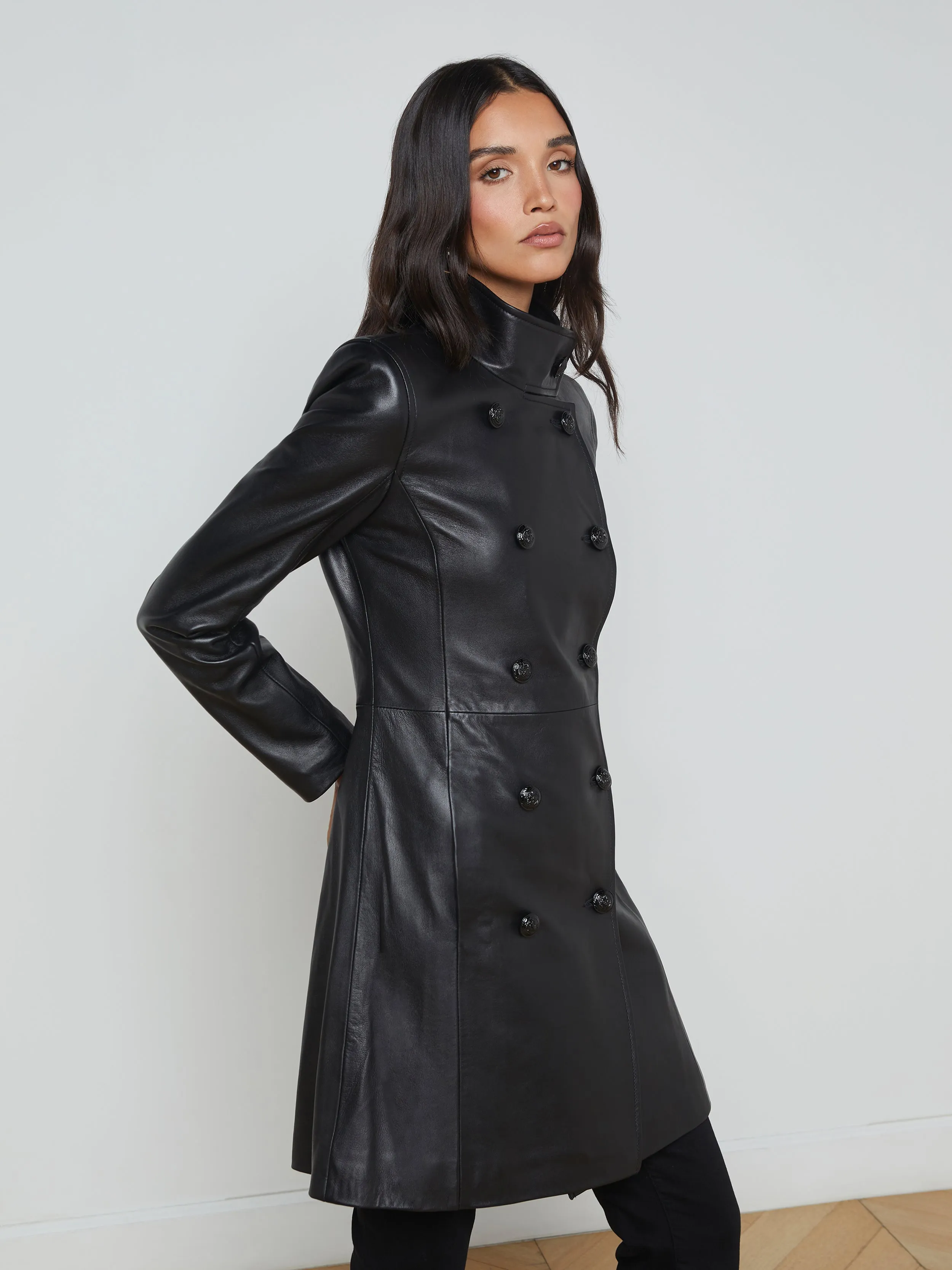 Lyon Leather Coat