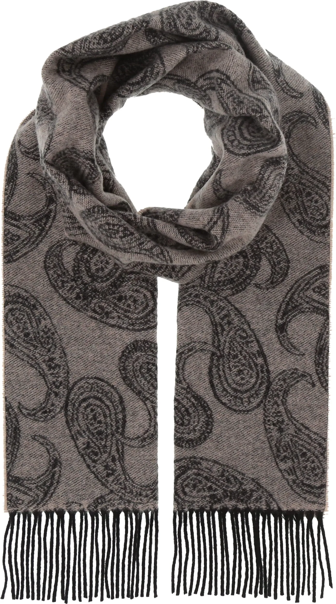 Paisley Cashmere Woven Scarf