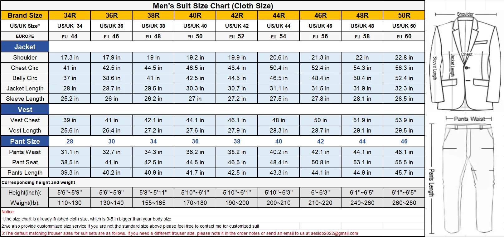 Patterned Tuxedos Formal Peak Lapel 2 Pieces Mens Suit (Blazer Pants)