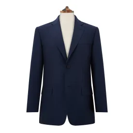 Richmond Dark Blue Plain Weave Suit