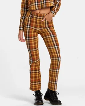 RVCA Kennedy Cropped Pants - Latte