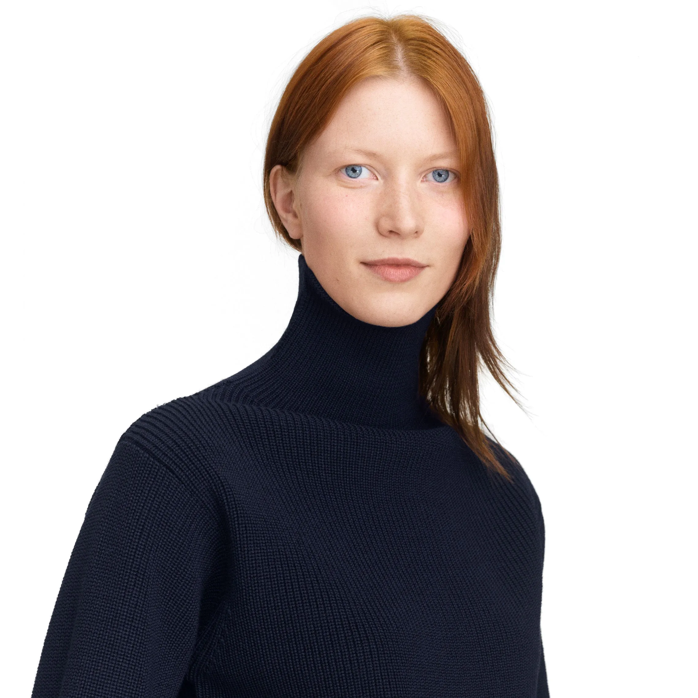 Sailor Turtleneck Red