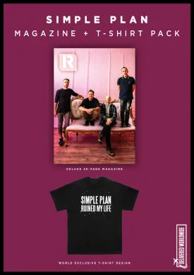 Simple Plan: Magazine   T-Shirt Pack