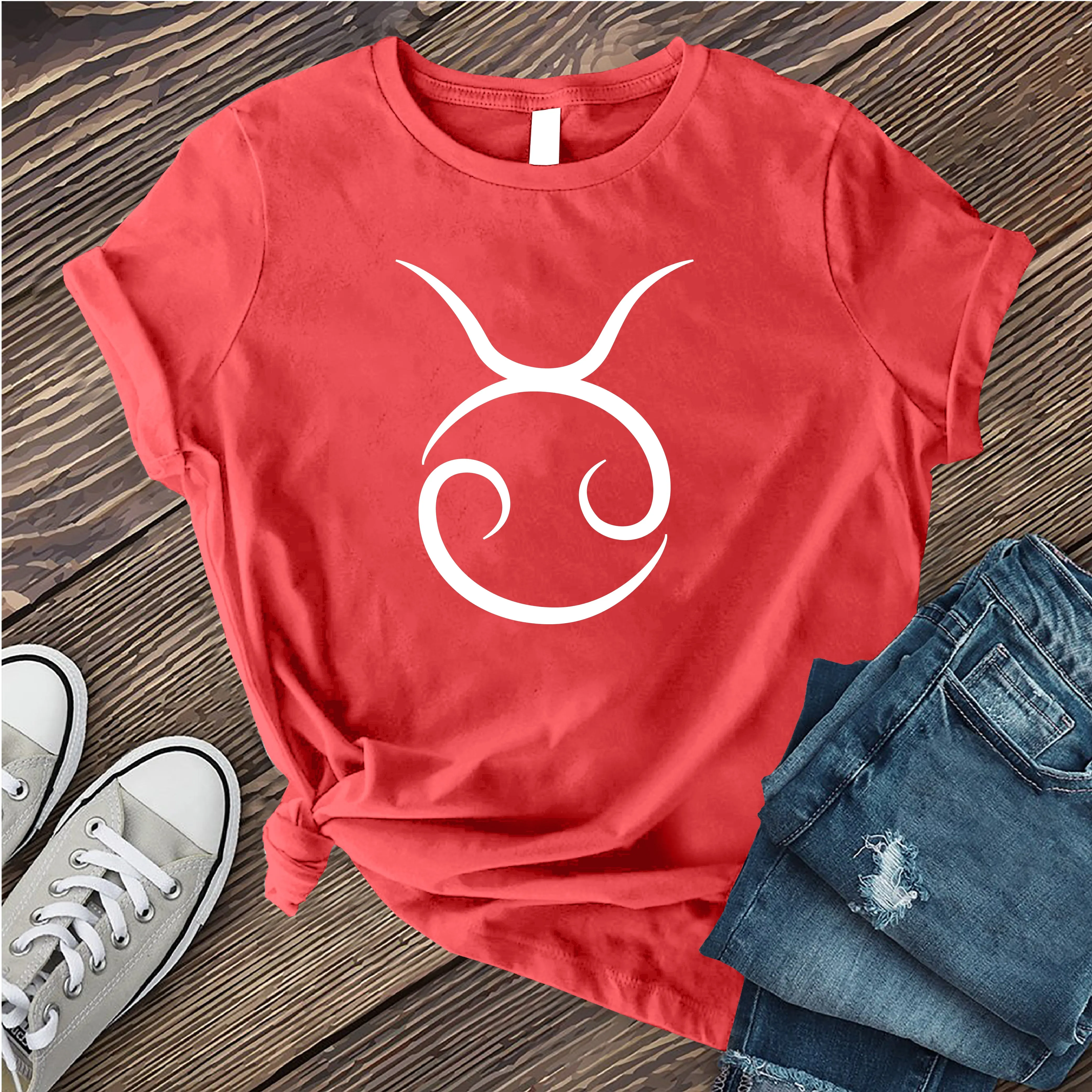 Taurus Simple Symbol T-Shirt