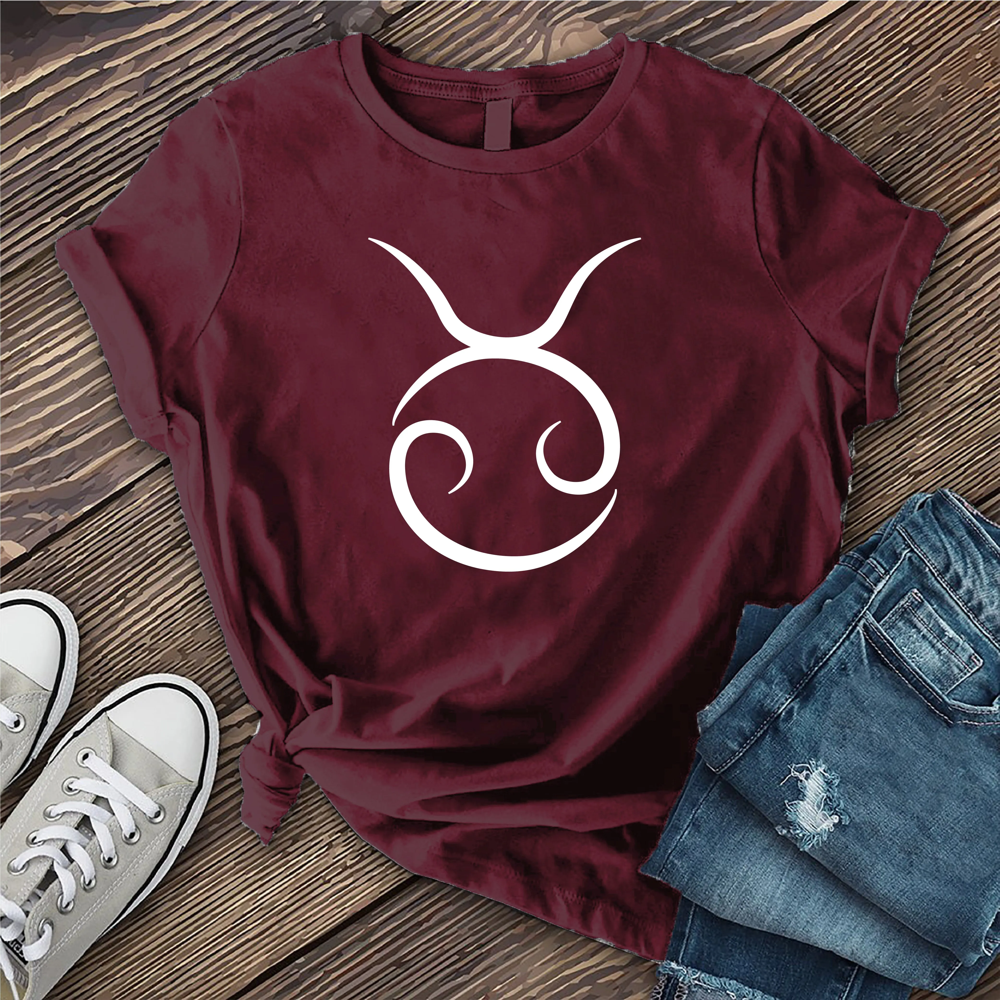 Taurus Simple Symbol T-Shirt