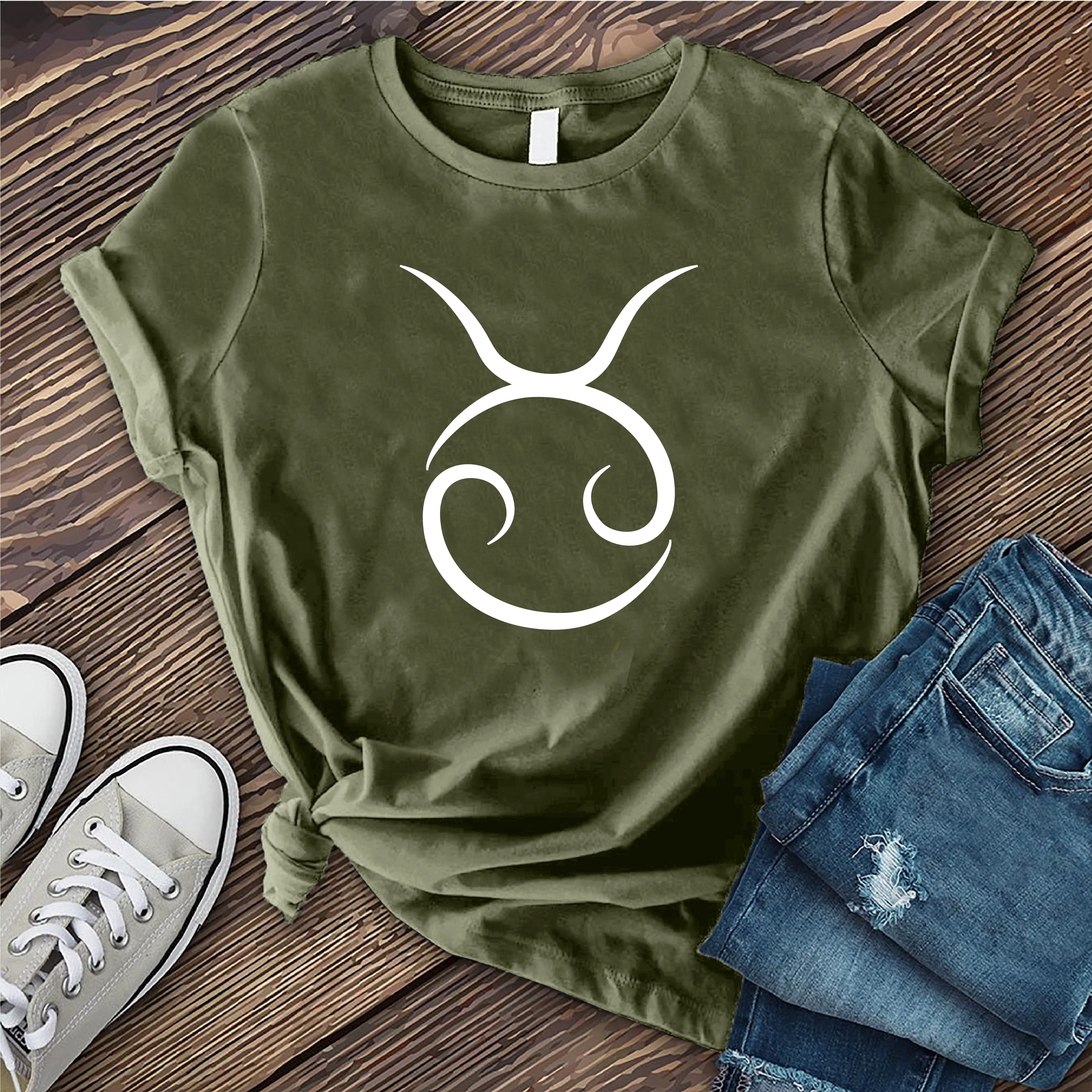 Taurus Simple Symbol T-Shirt