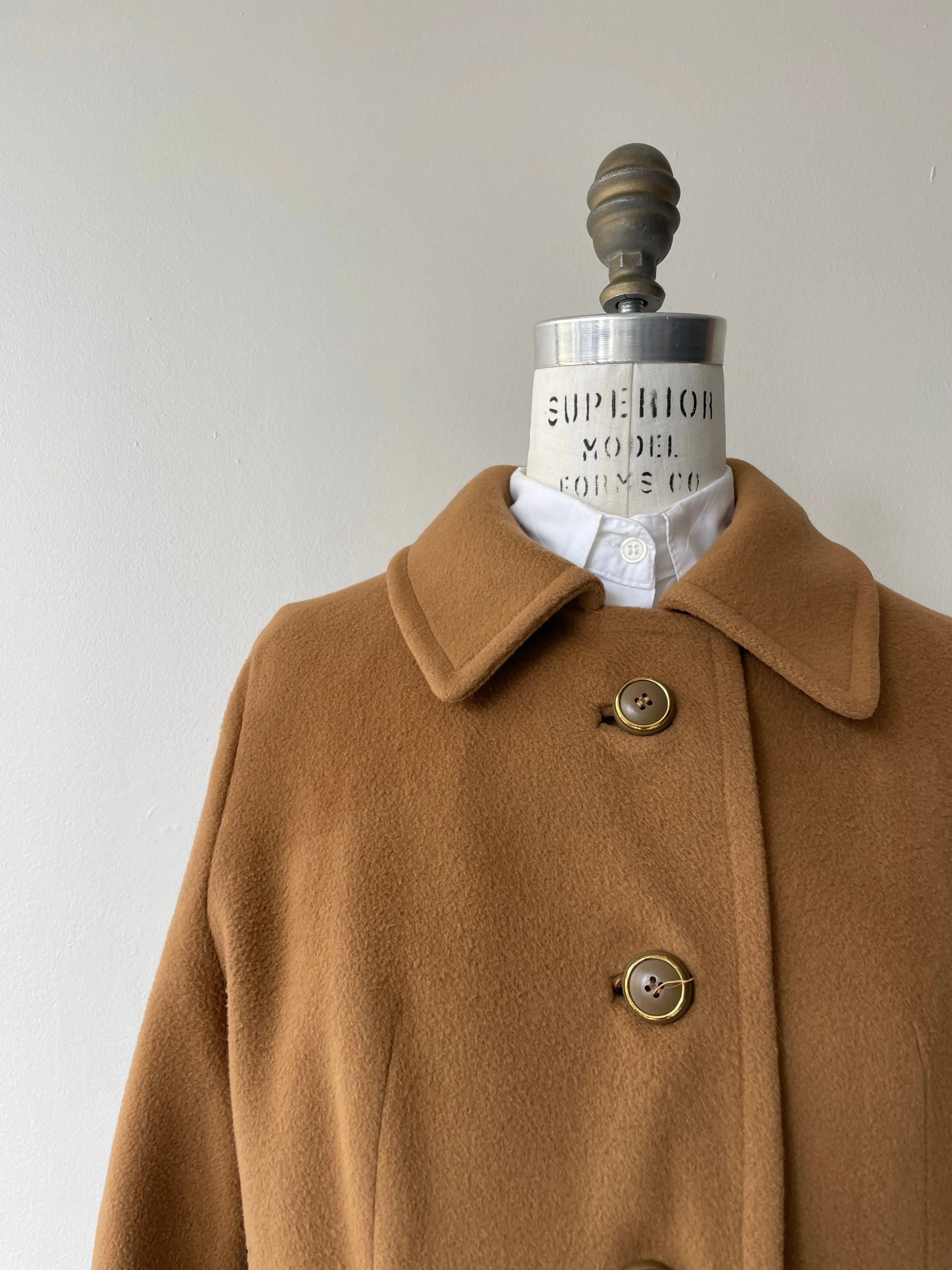 Toffee Cashmere Coat | 1970s