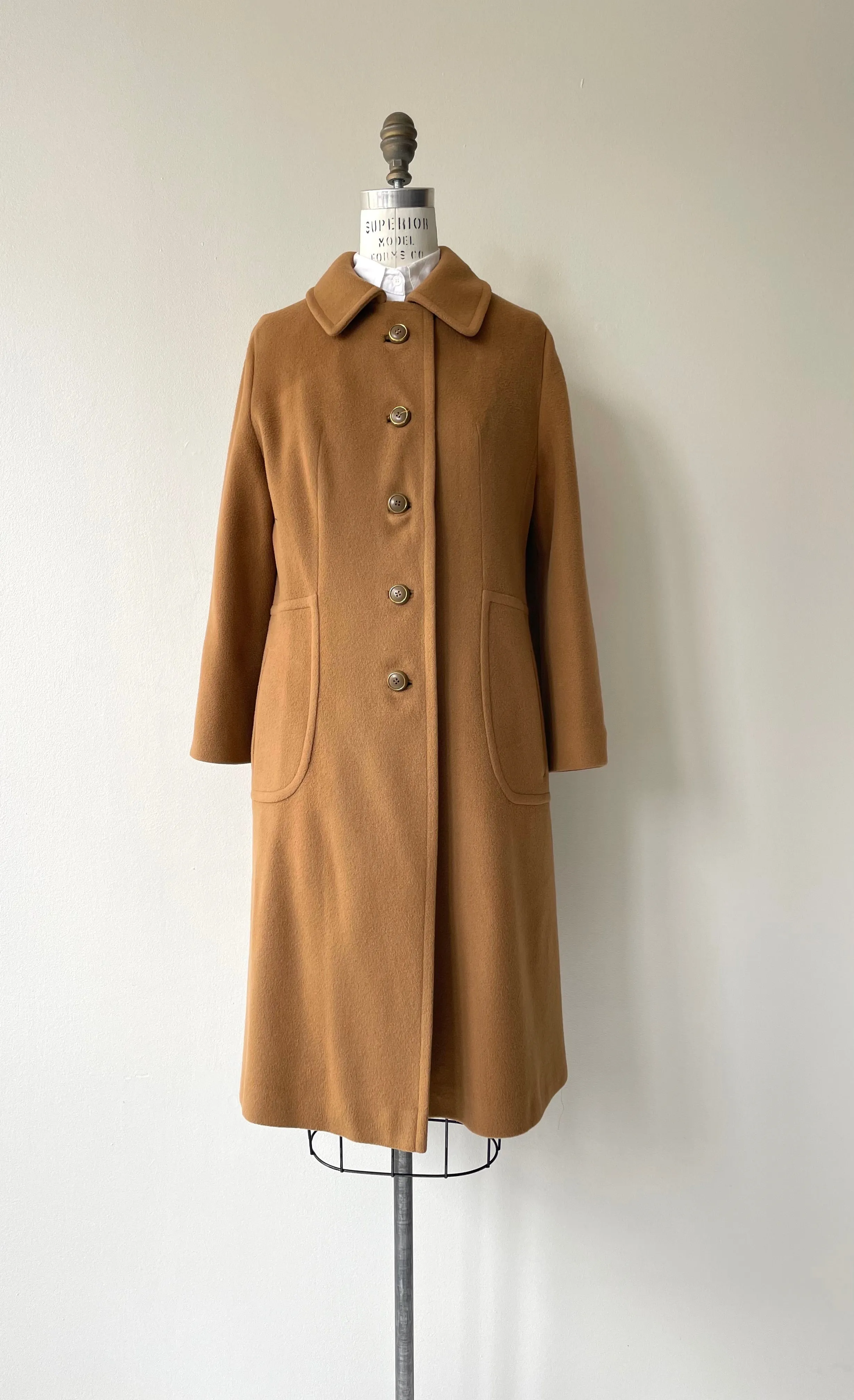 Toffee Cashmere Coat | 1970s