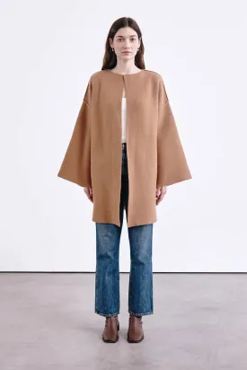 Vienna Wool Cashmere Coat Camel