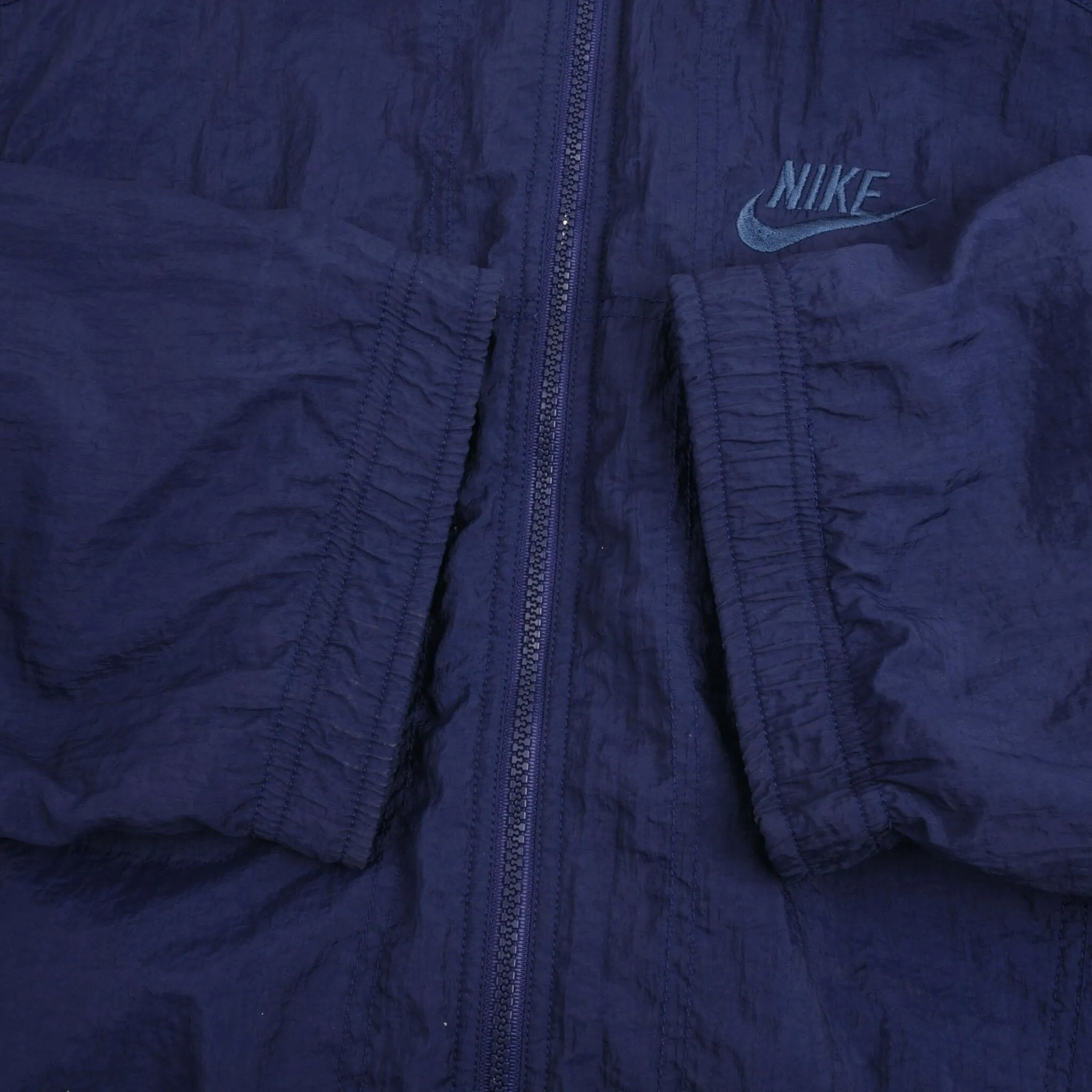 VINTAGE NIKE AIR FOOT LOCKER WINDBREAKER NYLON JACKET 1990S SIZE LARGE