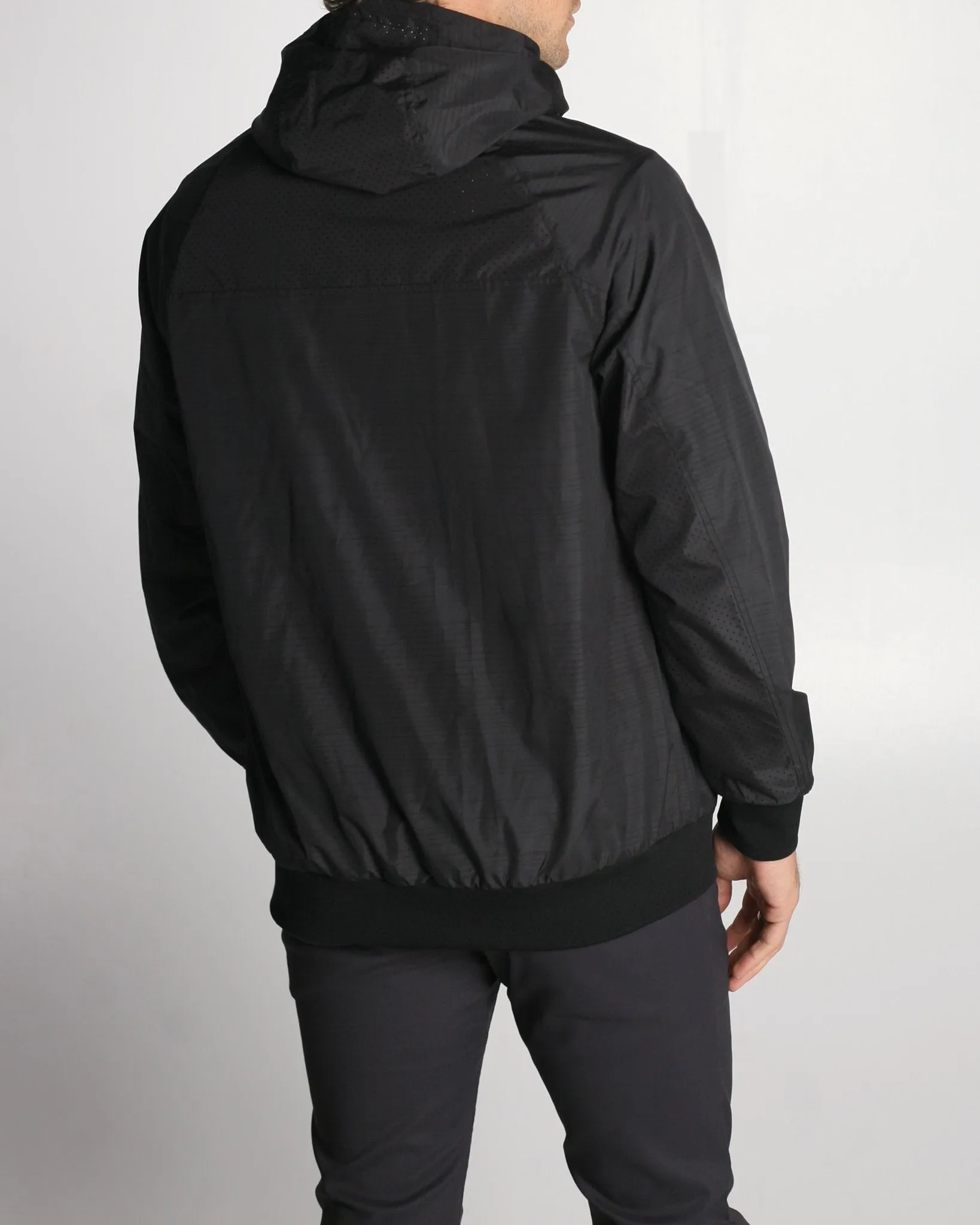 Welder Ghost Reflective Jacket Black Striped