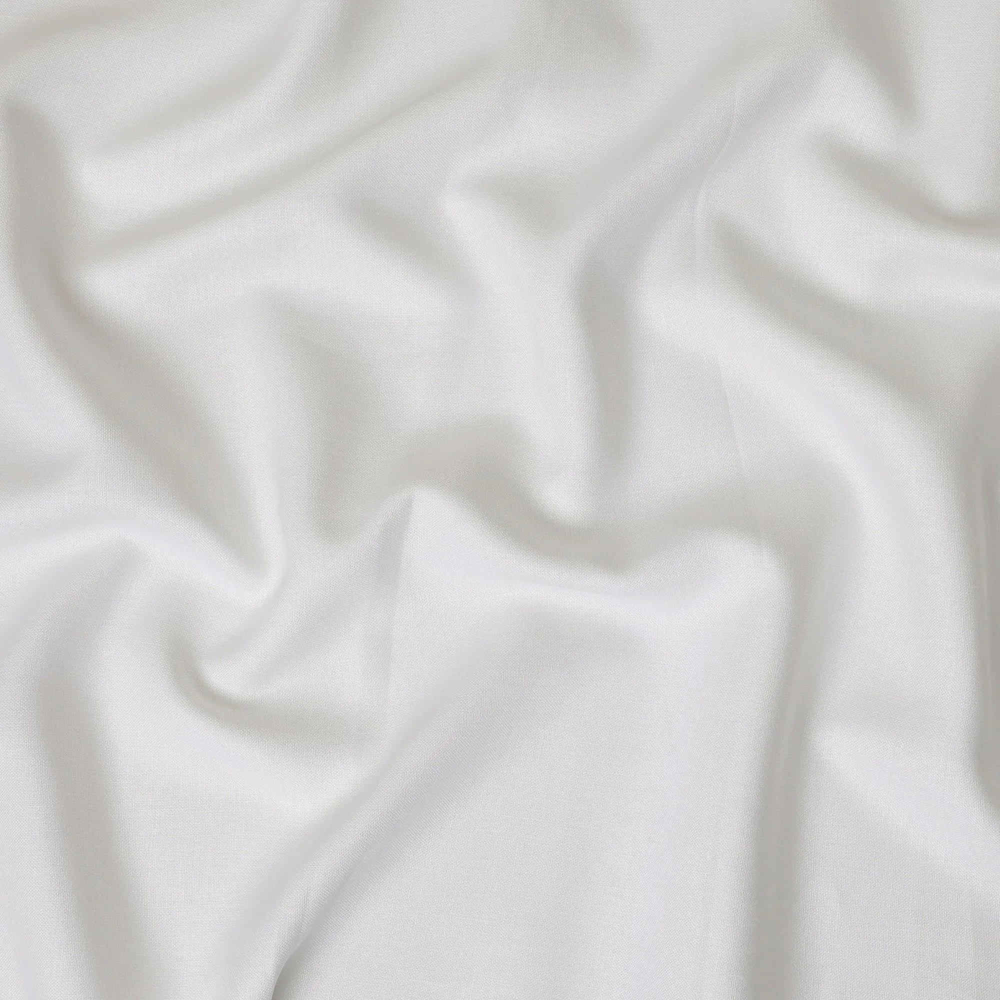 White premium plain pure linen fabric 60 Lea-D12282