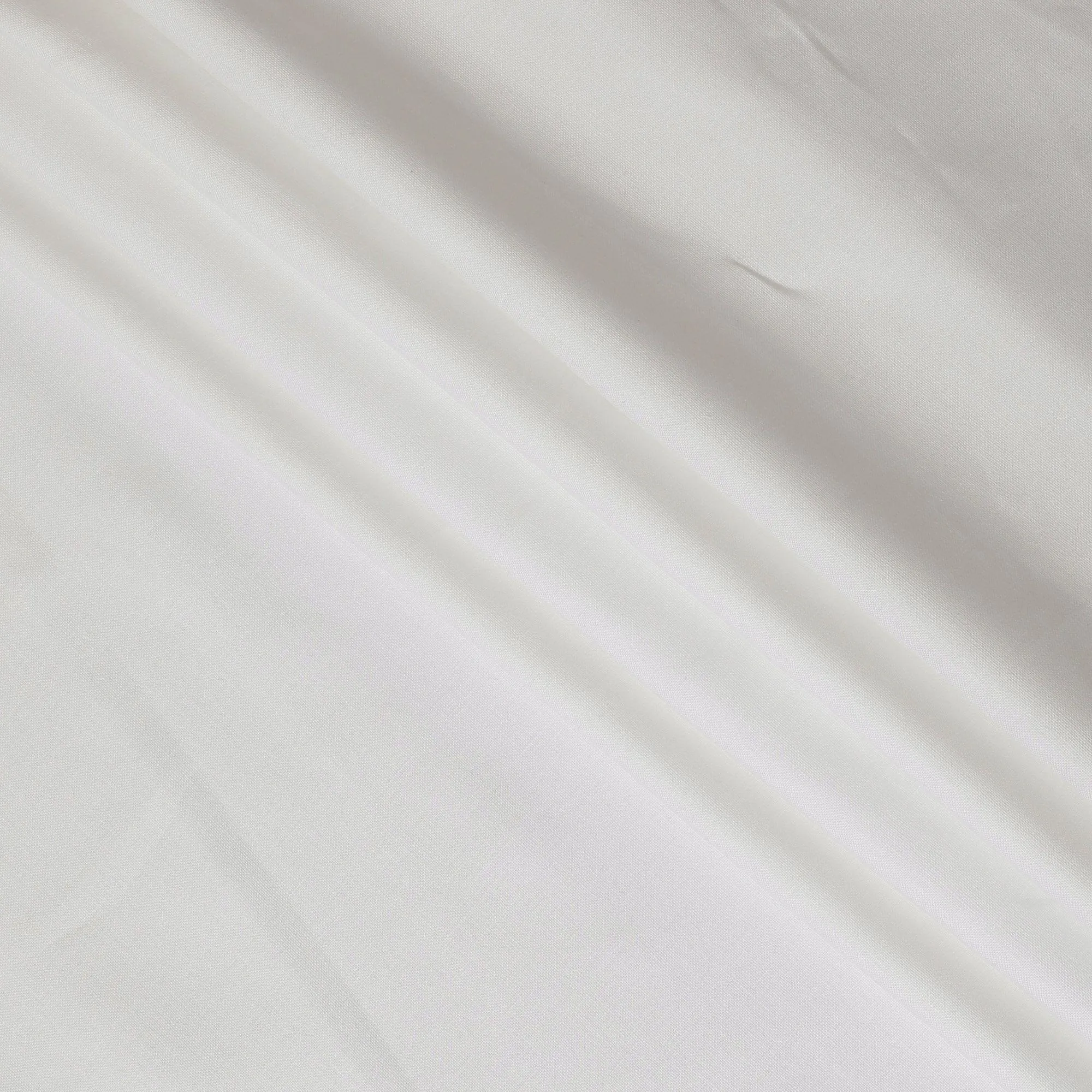 White premium plain pure linen fabric 60 Lea-D12282