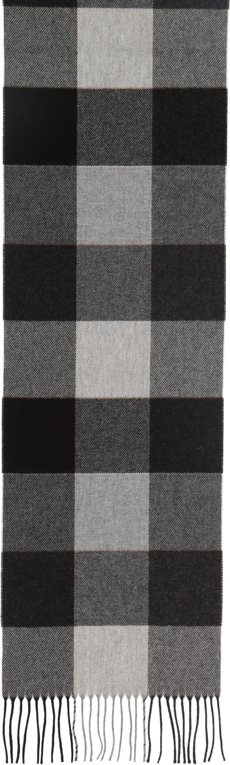 Window Pane Cashmere Woven Scarf