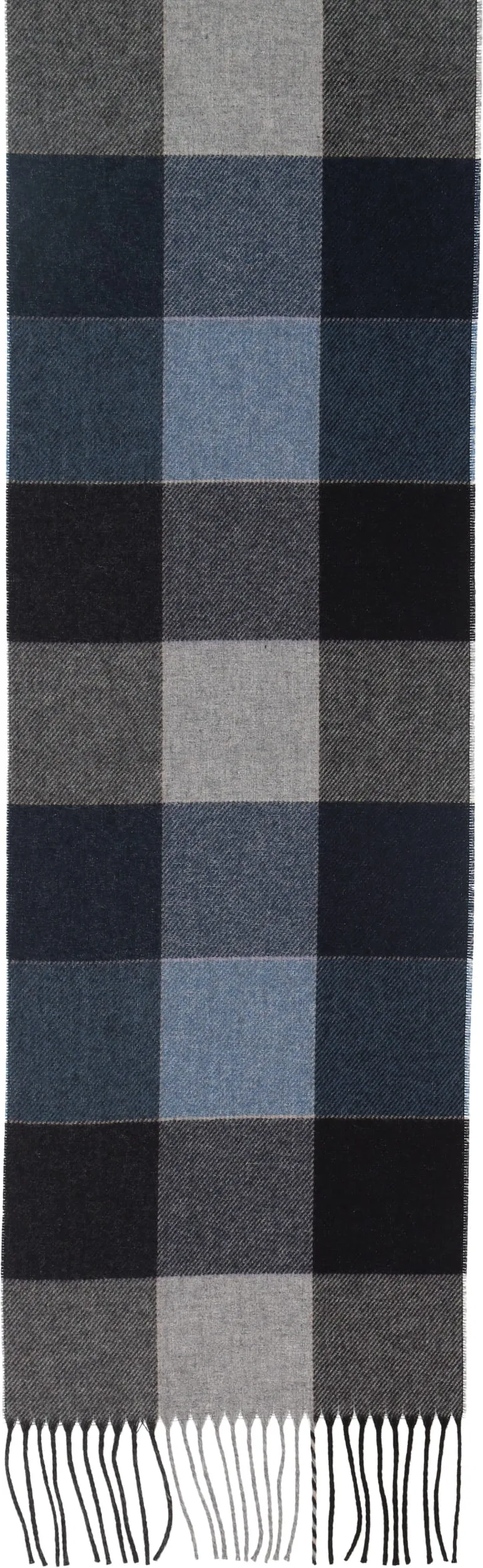 Window Pane Cashmere Woven Scarf