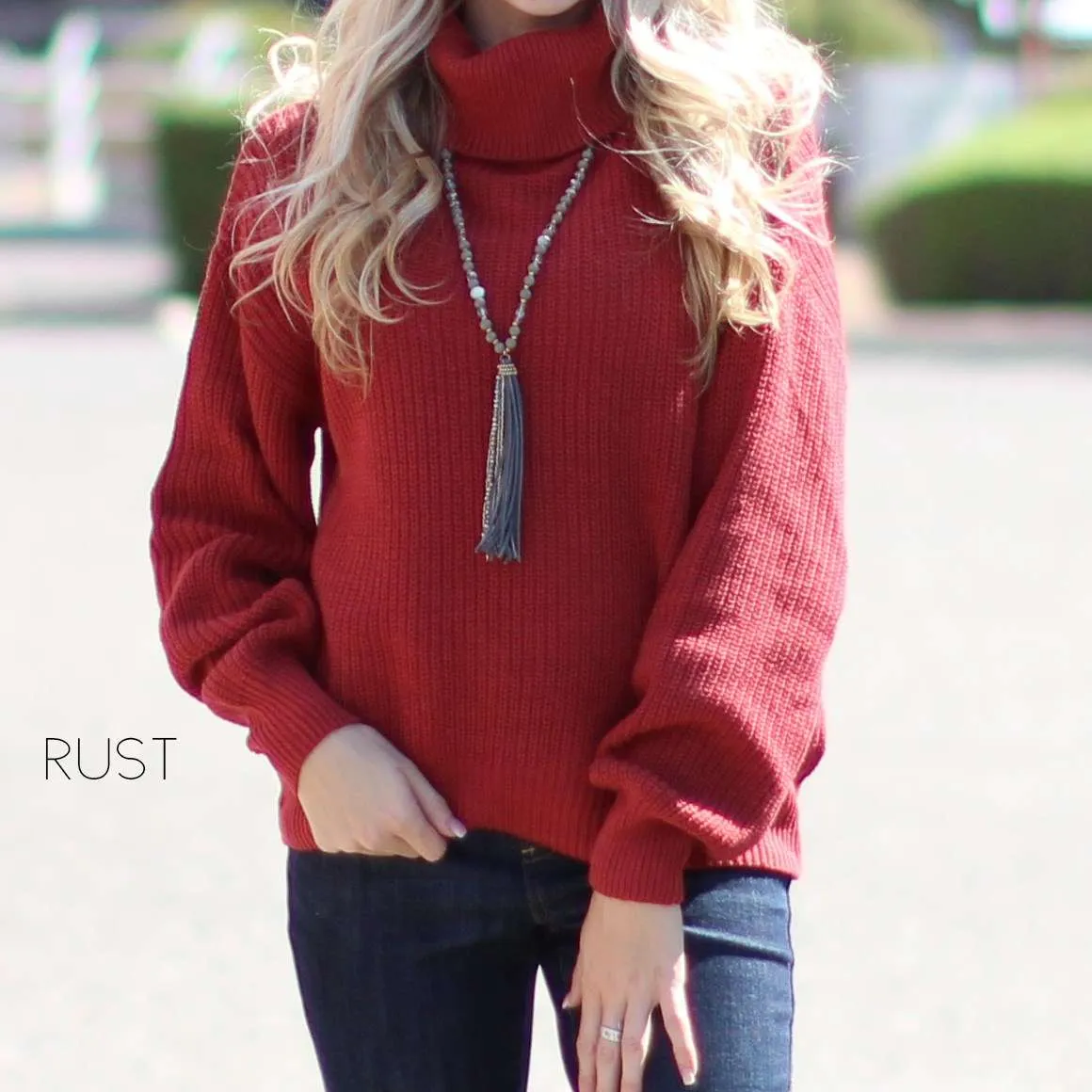 Winter Turtleneck Sweater