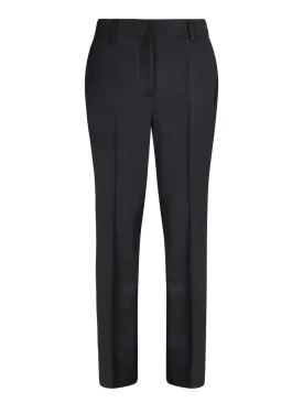 Wool black trousers