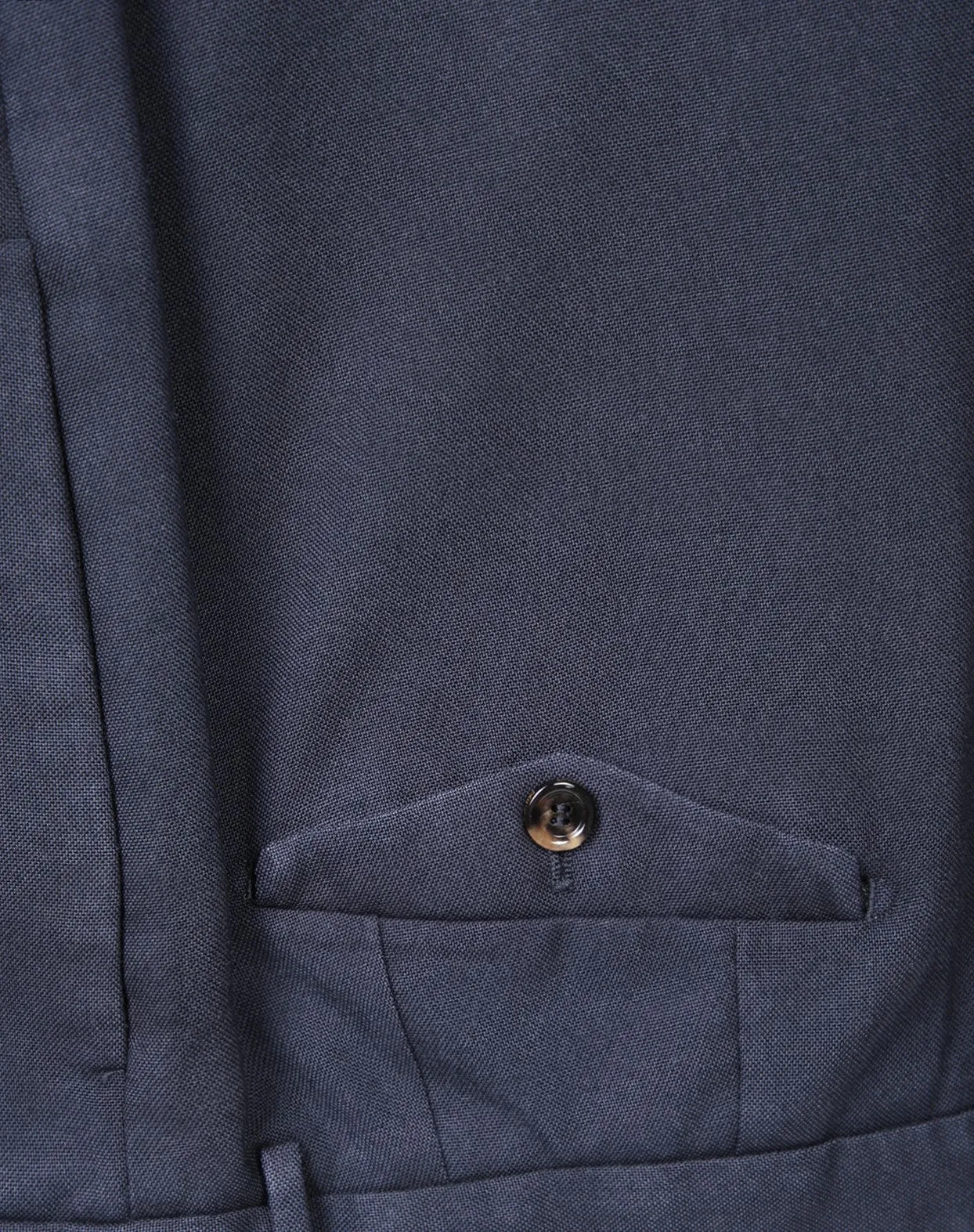 Wool dark blue suit