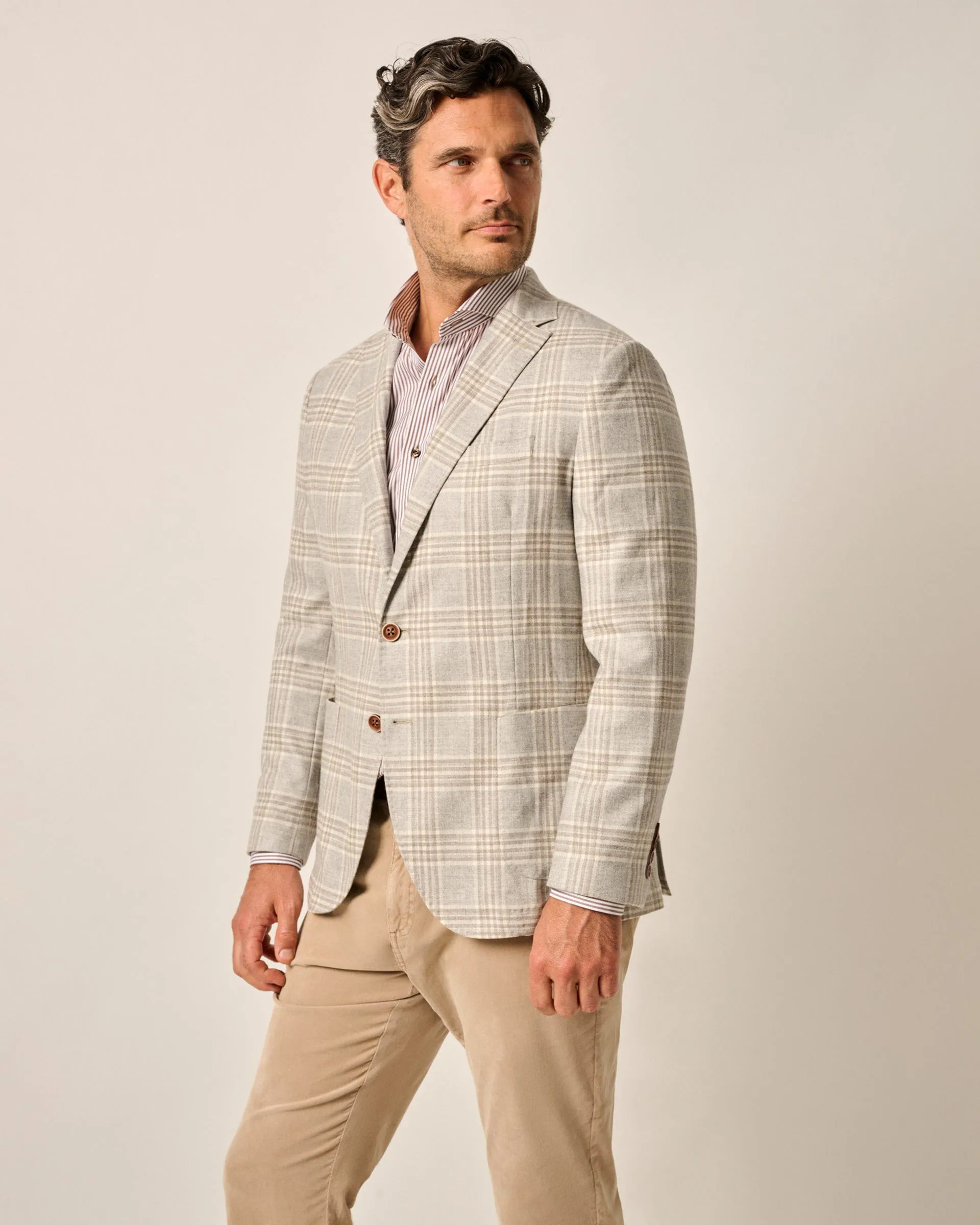 Worthington Top Shelf Wool Silk Linen Cashmere Sport Coat