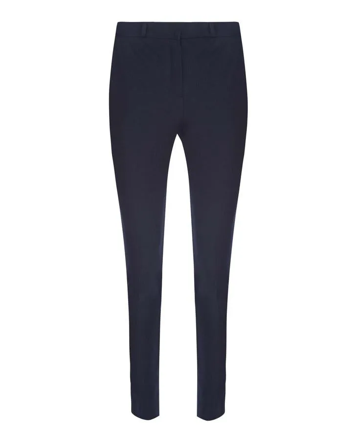 Zipped Bi-Stretch Trousers